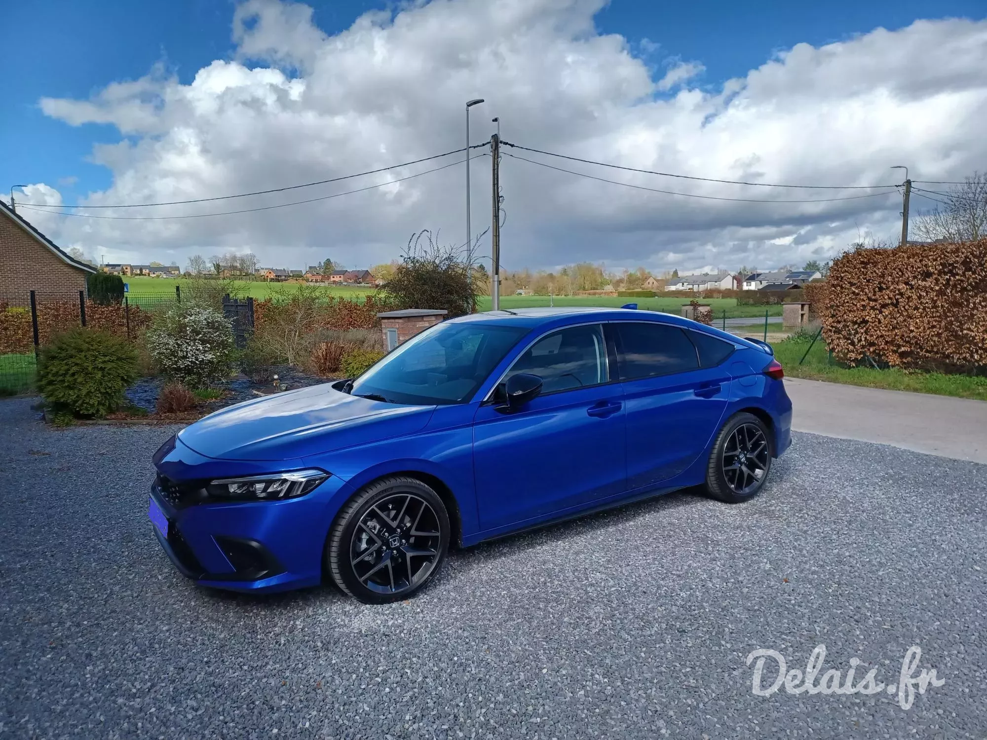 Honda Civic Bleu Cristallin Premium Advance