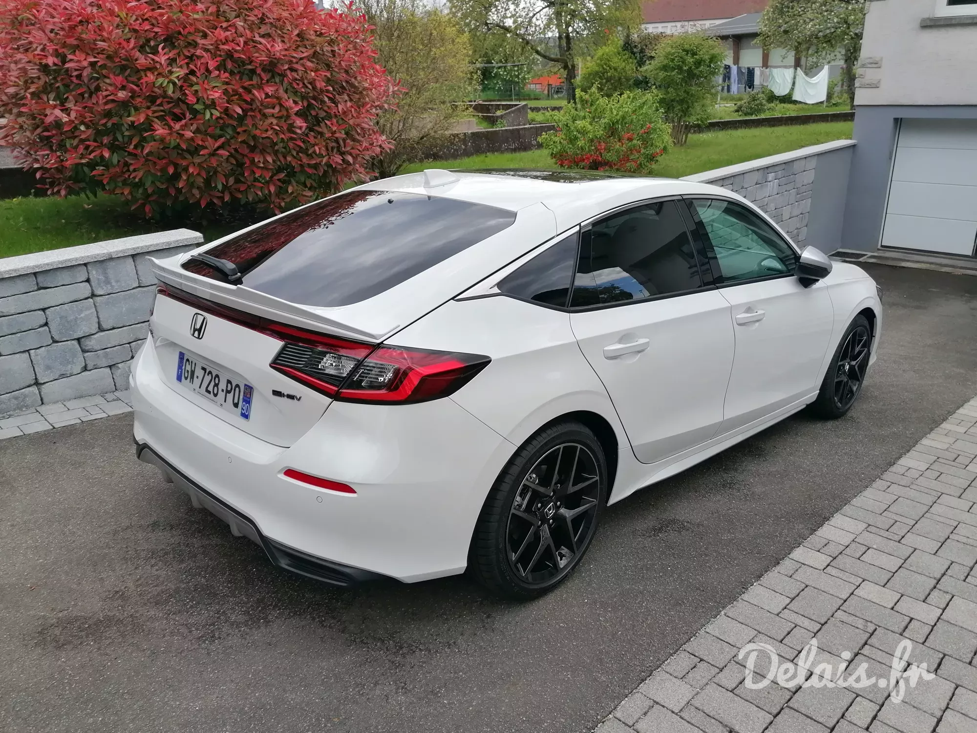 Honda Civic Blanc Platine Advance