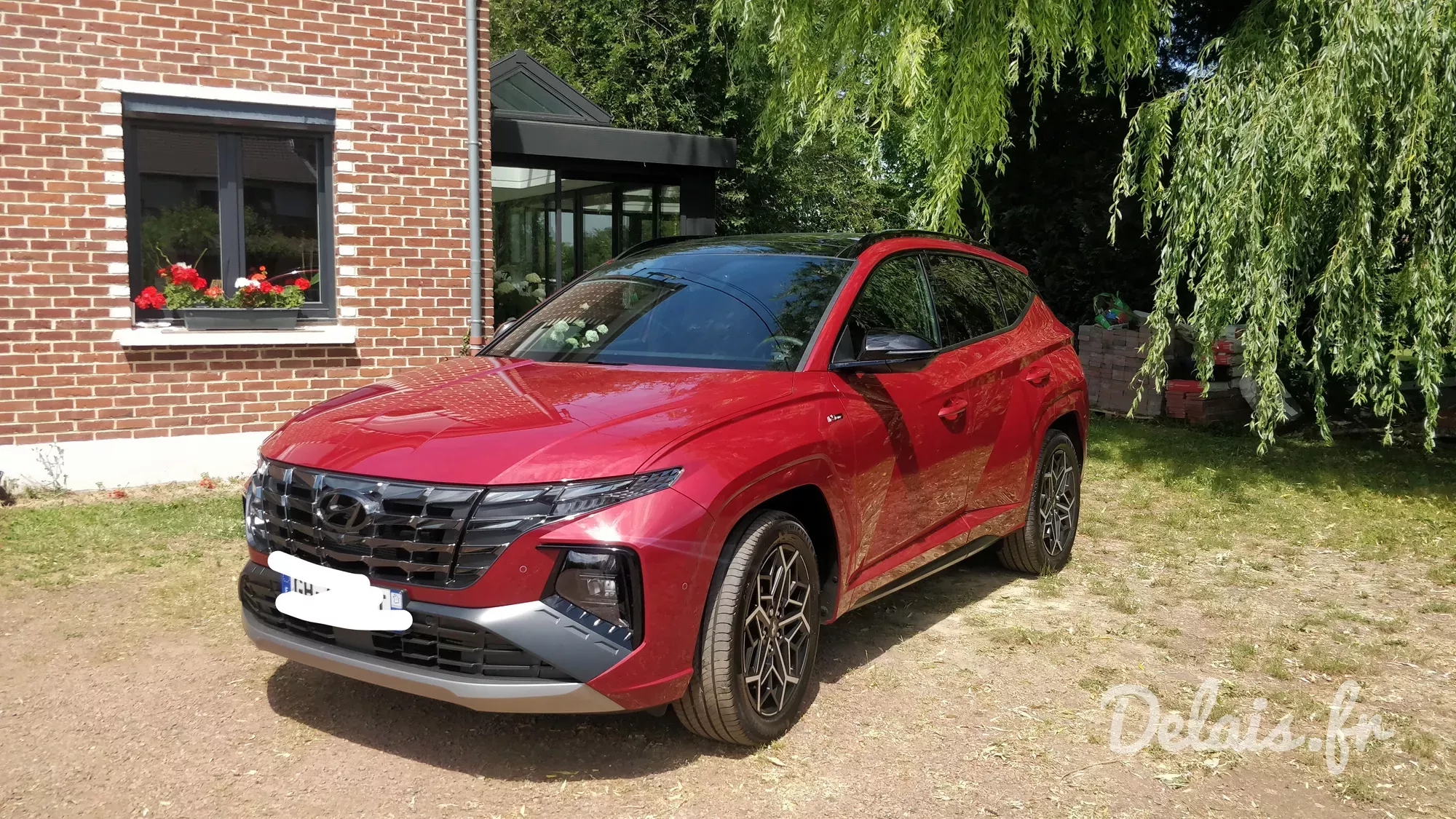 Hyundai Tucson Sunset Red Executive N-Line