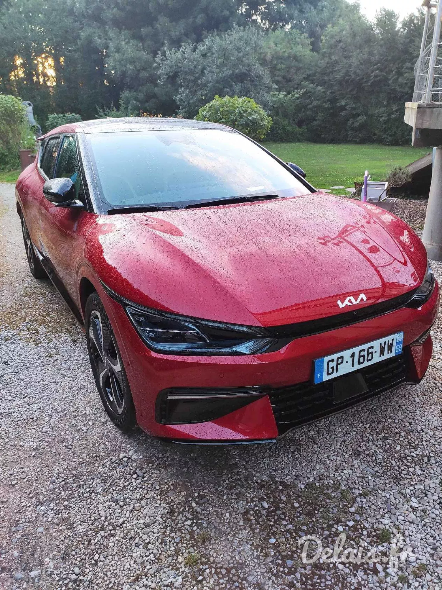 Kia EV6 Rouge Magma GT-line
