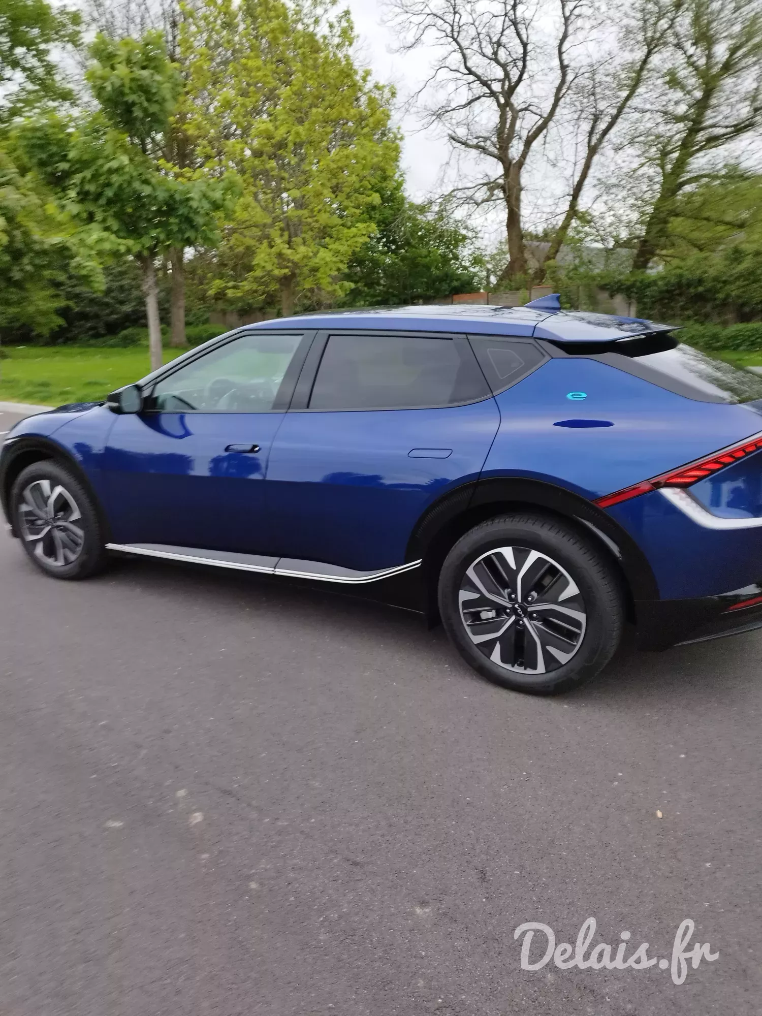 Kia EV6 Bleu Pacifique Air Design