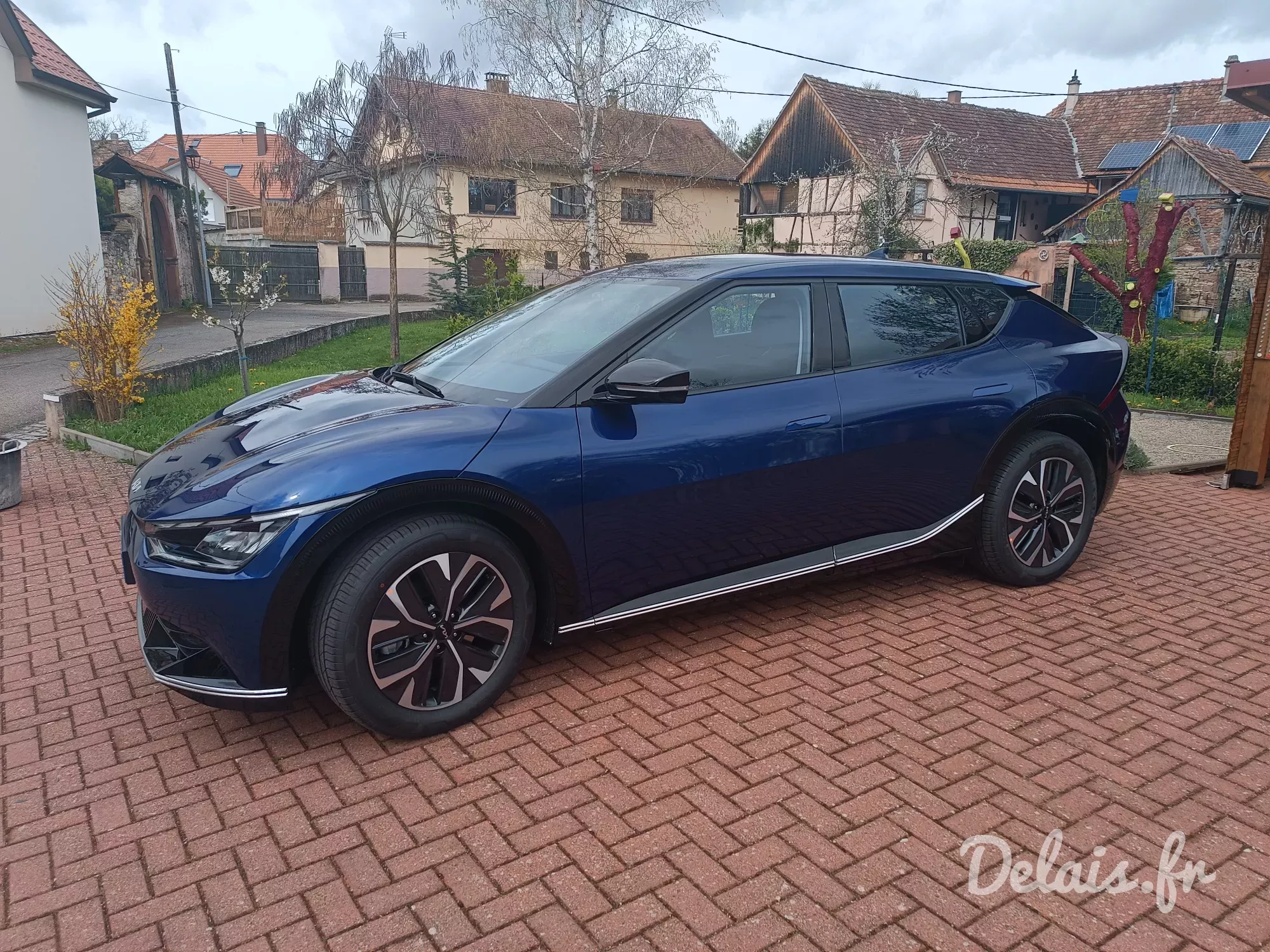 Kia EV6 Bleu Pacifique Air Design