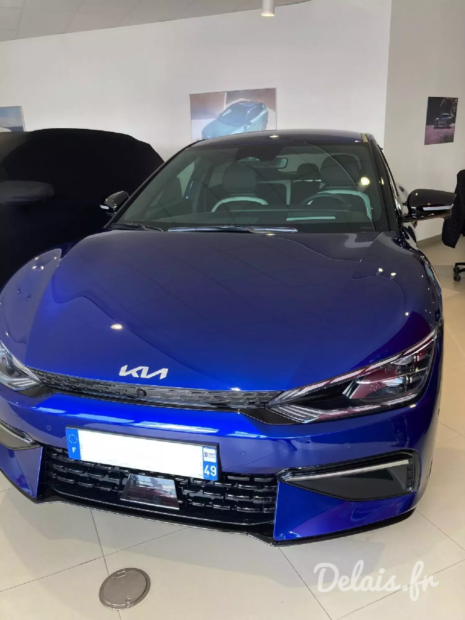 Kia EV6 Bleu Pacifique GT-line