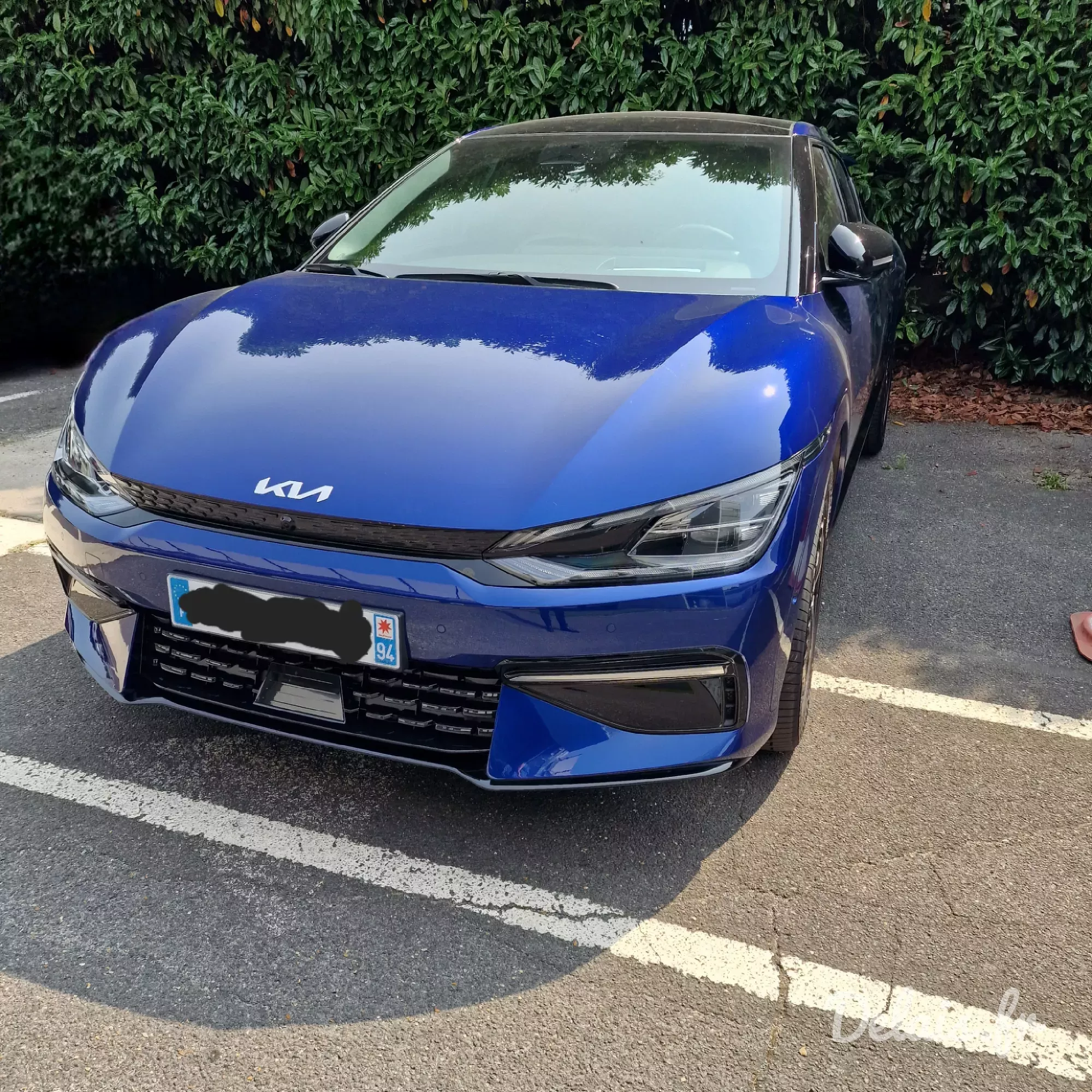 Kia EV6 Bleu Pacifique GT-line