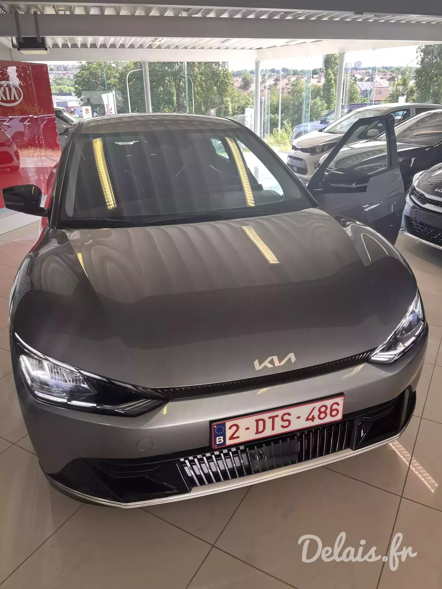 Kia EV6 Gris Comète Brillant Air Active
