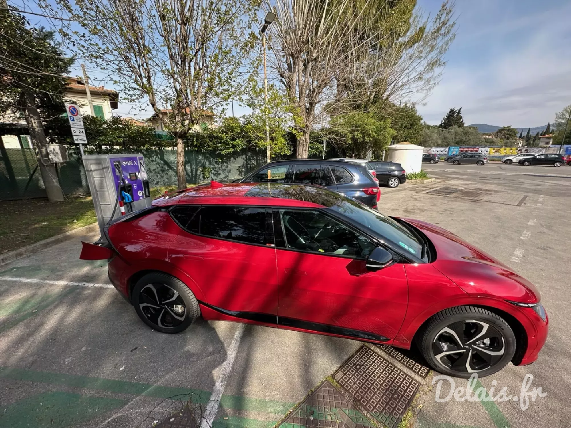 Kia EV6 Rouge Magma GT-line