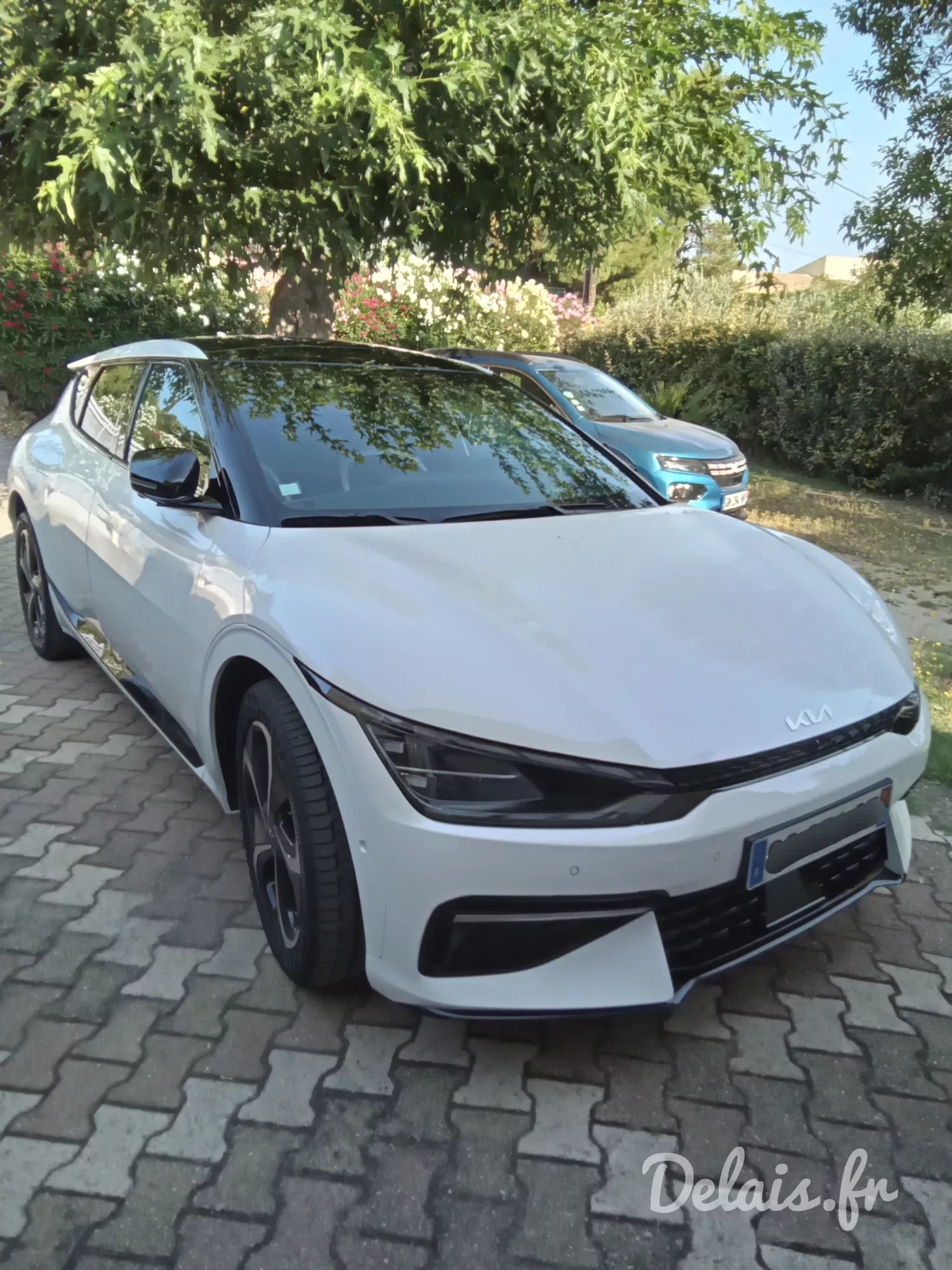 Kia EV6 Blanc Nacré GT-line