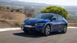 Kia EV6 Bleu Pacifique GT-line de korabod