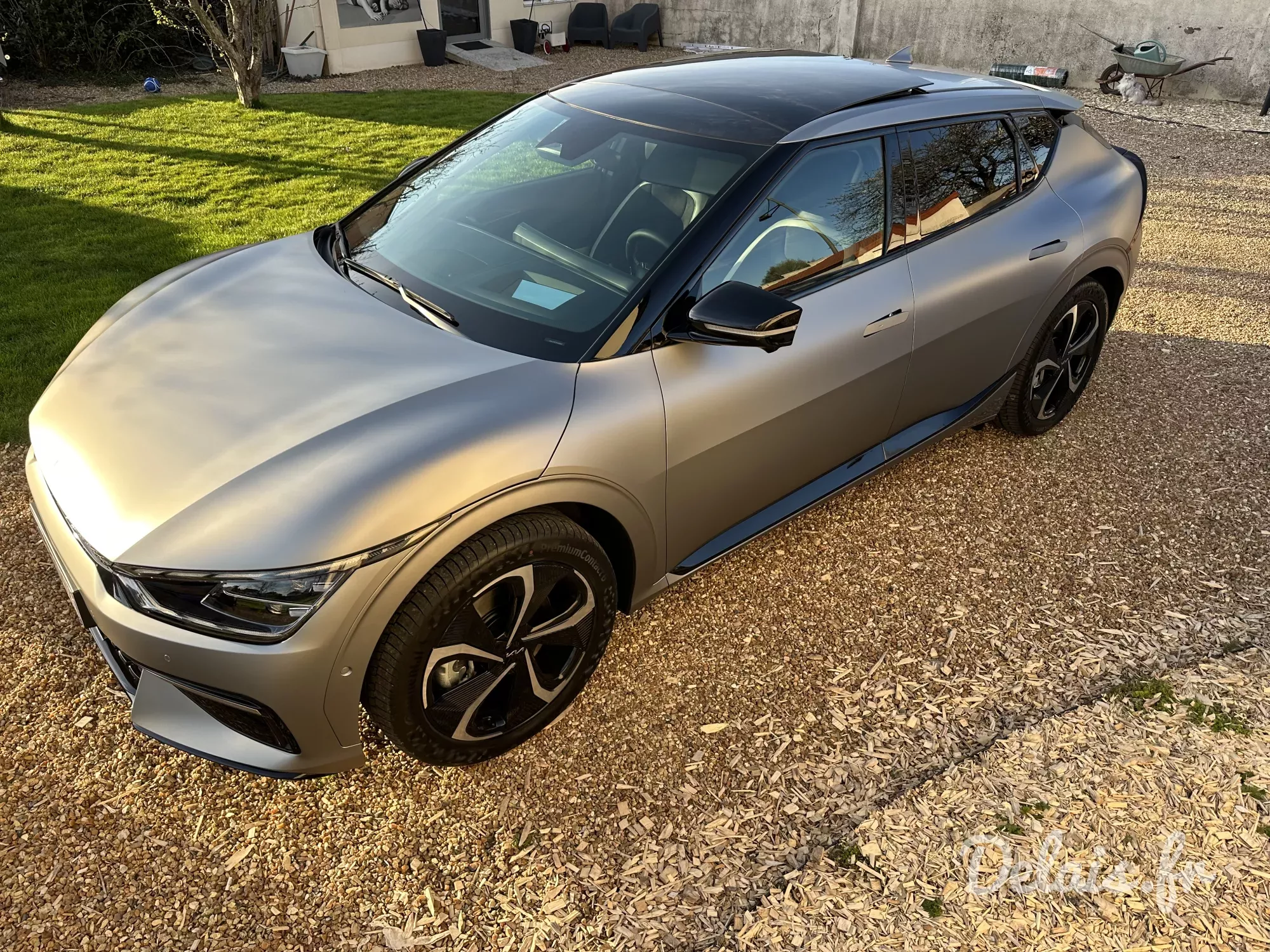 Kia EV6 Gris Comète Mat GT-line