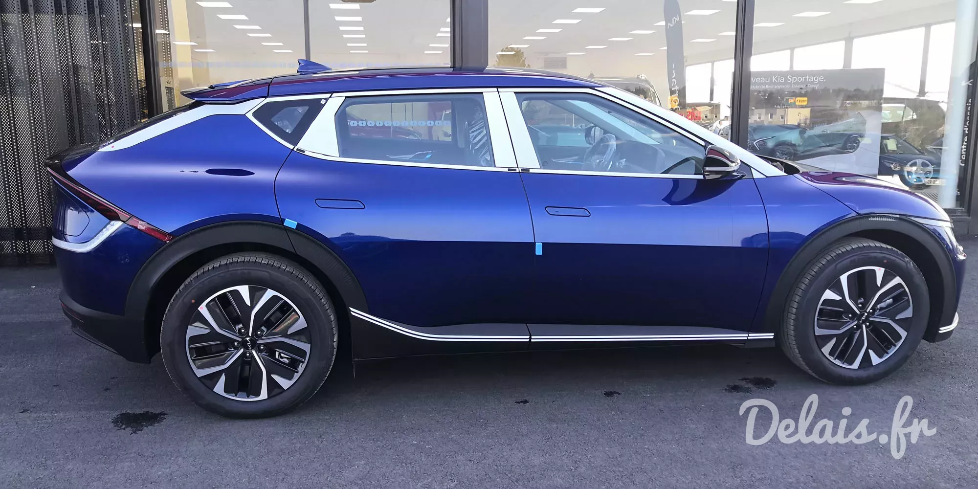 Kia EV6 Bleu Pacifique Air Active