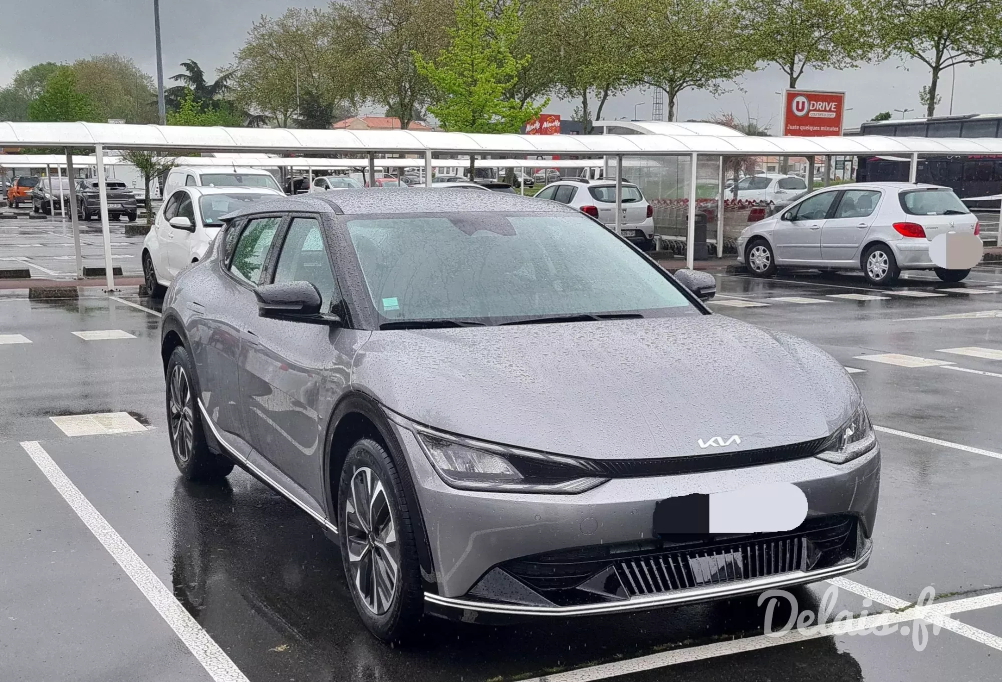 Kia EV6 Gris Comète Brillant Air Design