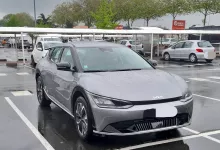 Kia EV6 Gris Comète Brillant Air Design de Damien85