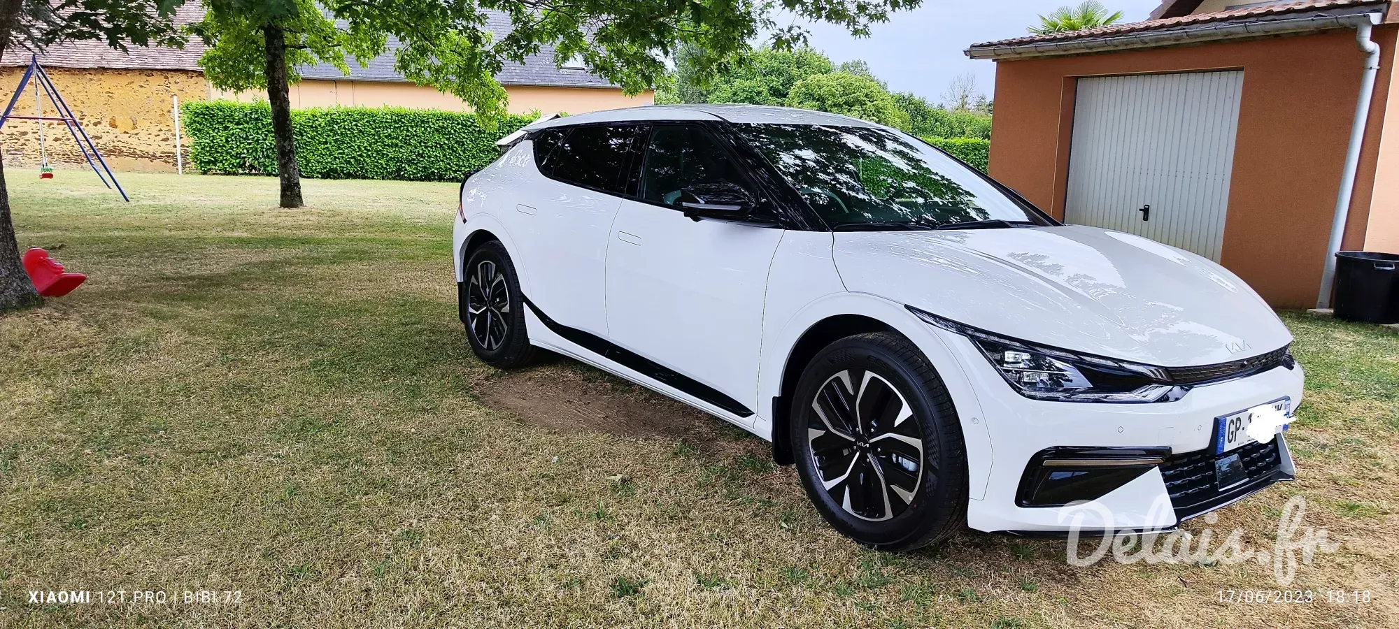 Kia EV6 Blanc Nacré GT-line