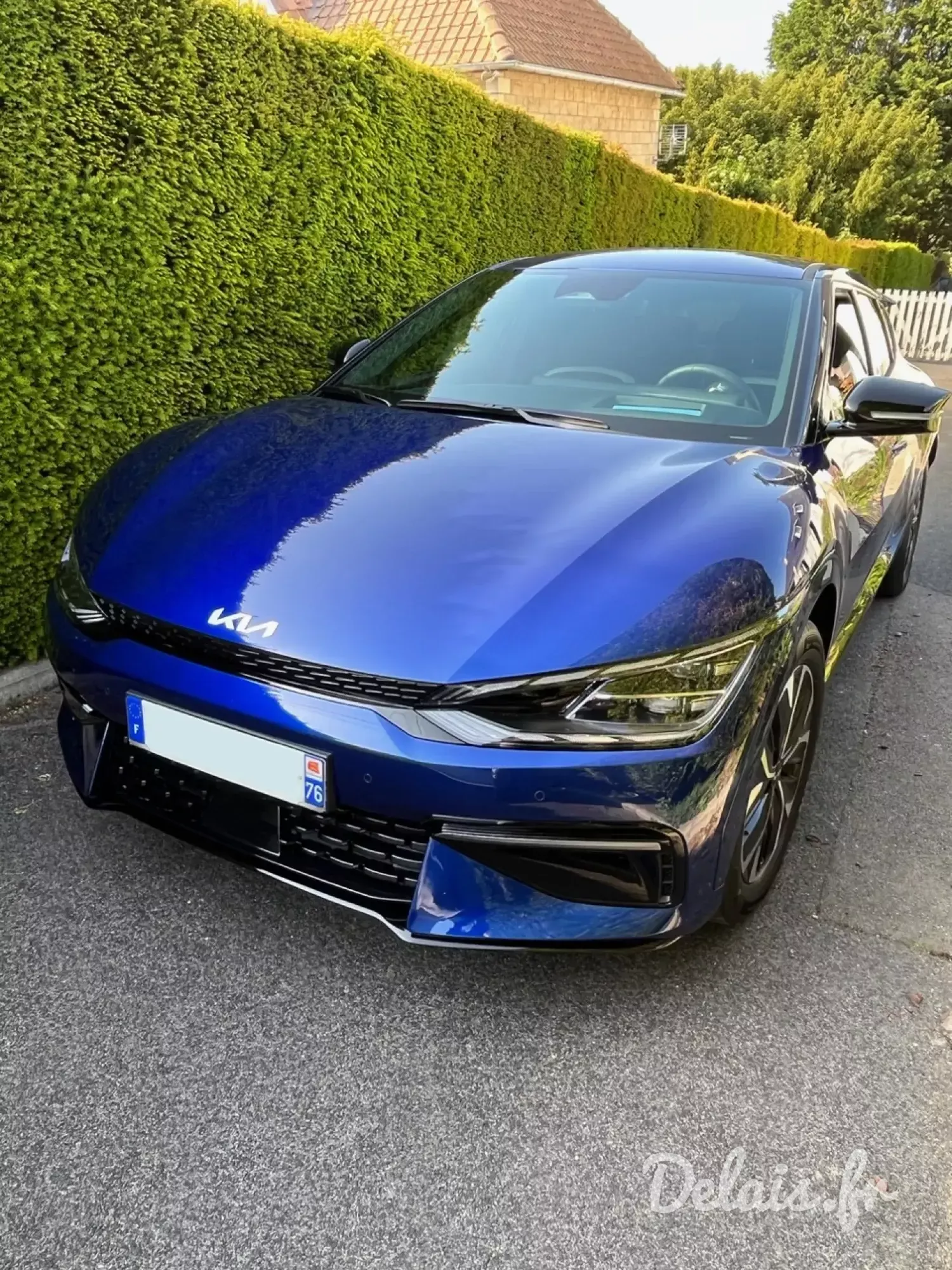 Kia EV6 Bleu Pacifique GT-line