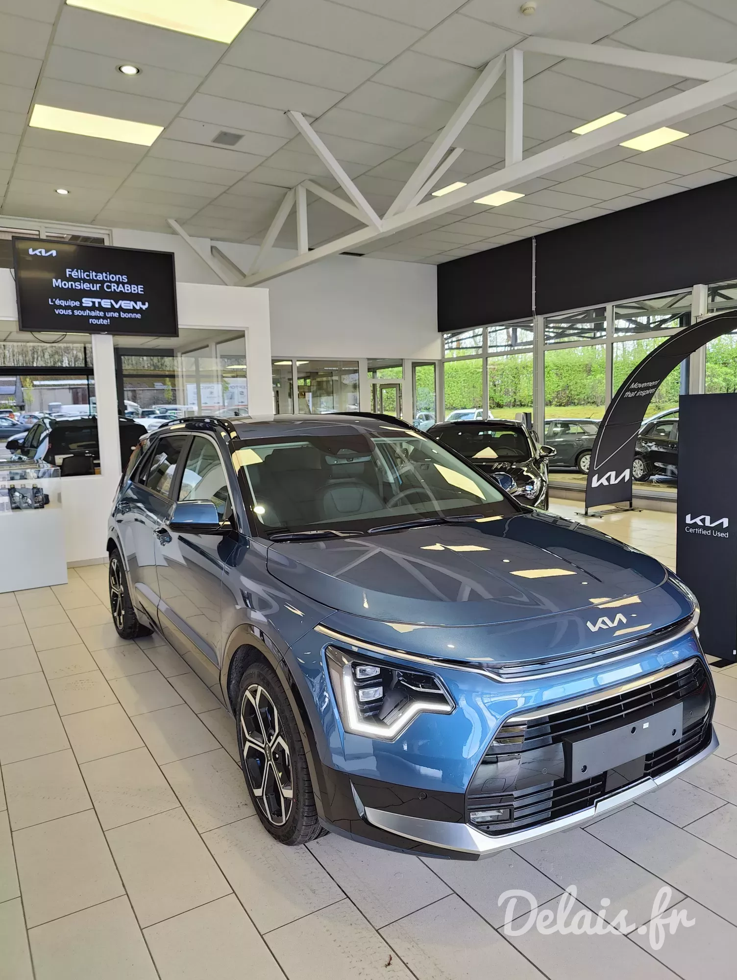 Kia Niro Bleu Minéral Premium