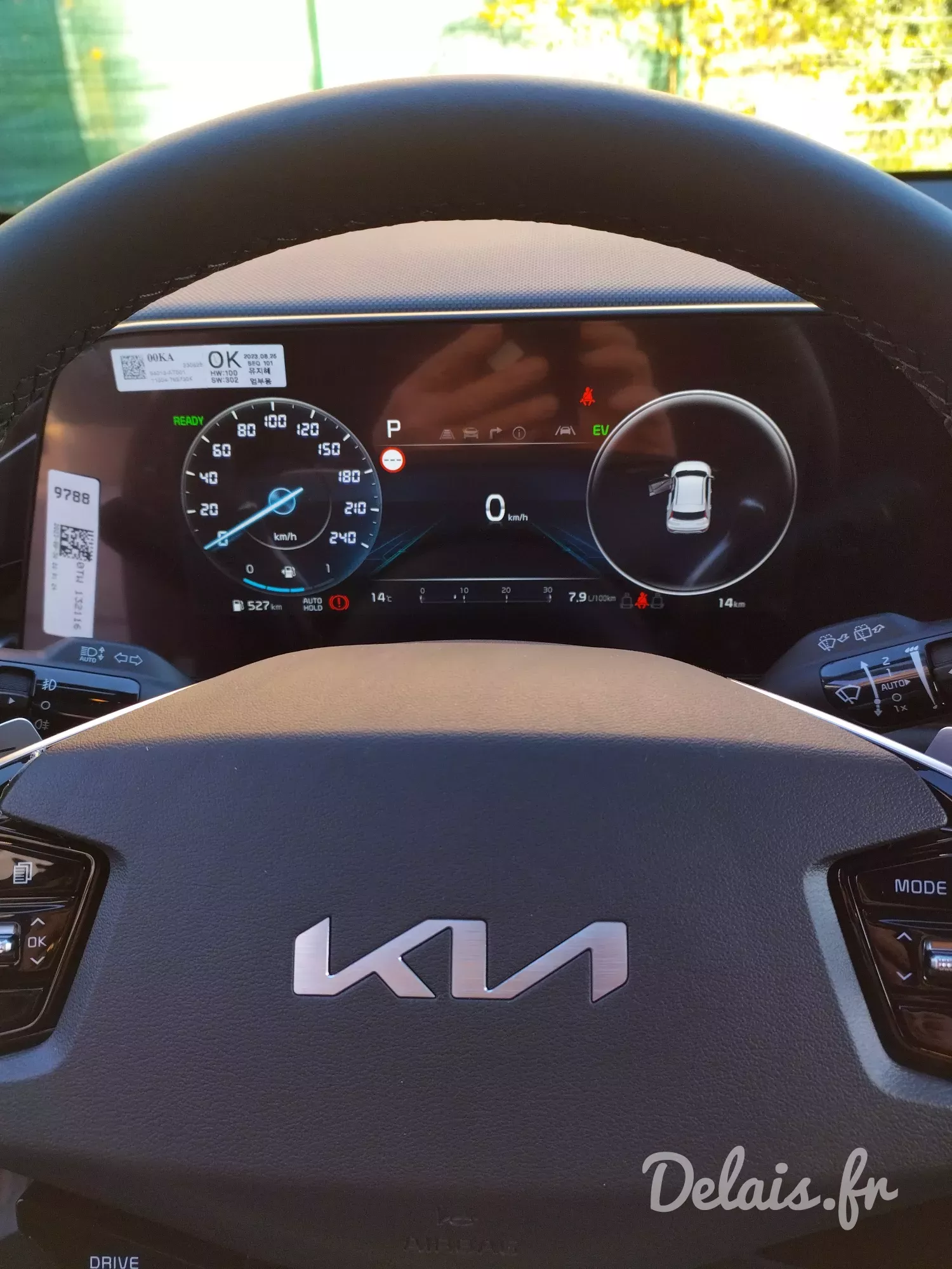 Kia Niro Bleu Minéral Premium