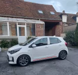 Kia Picanto Blanc Céleste GT-Line de ju