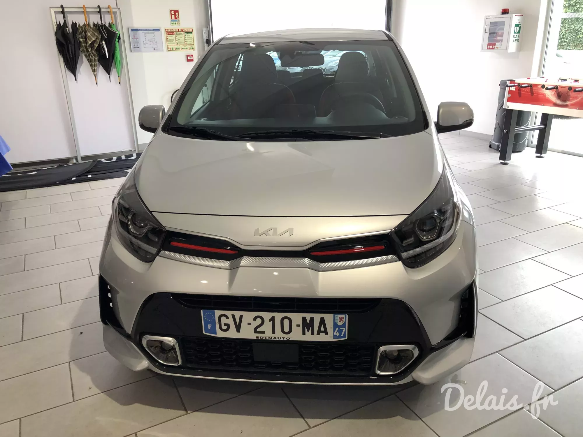 Kia Picanto Gris Acier GT- Line Premium