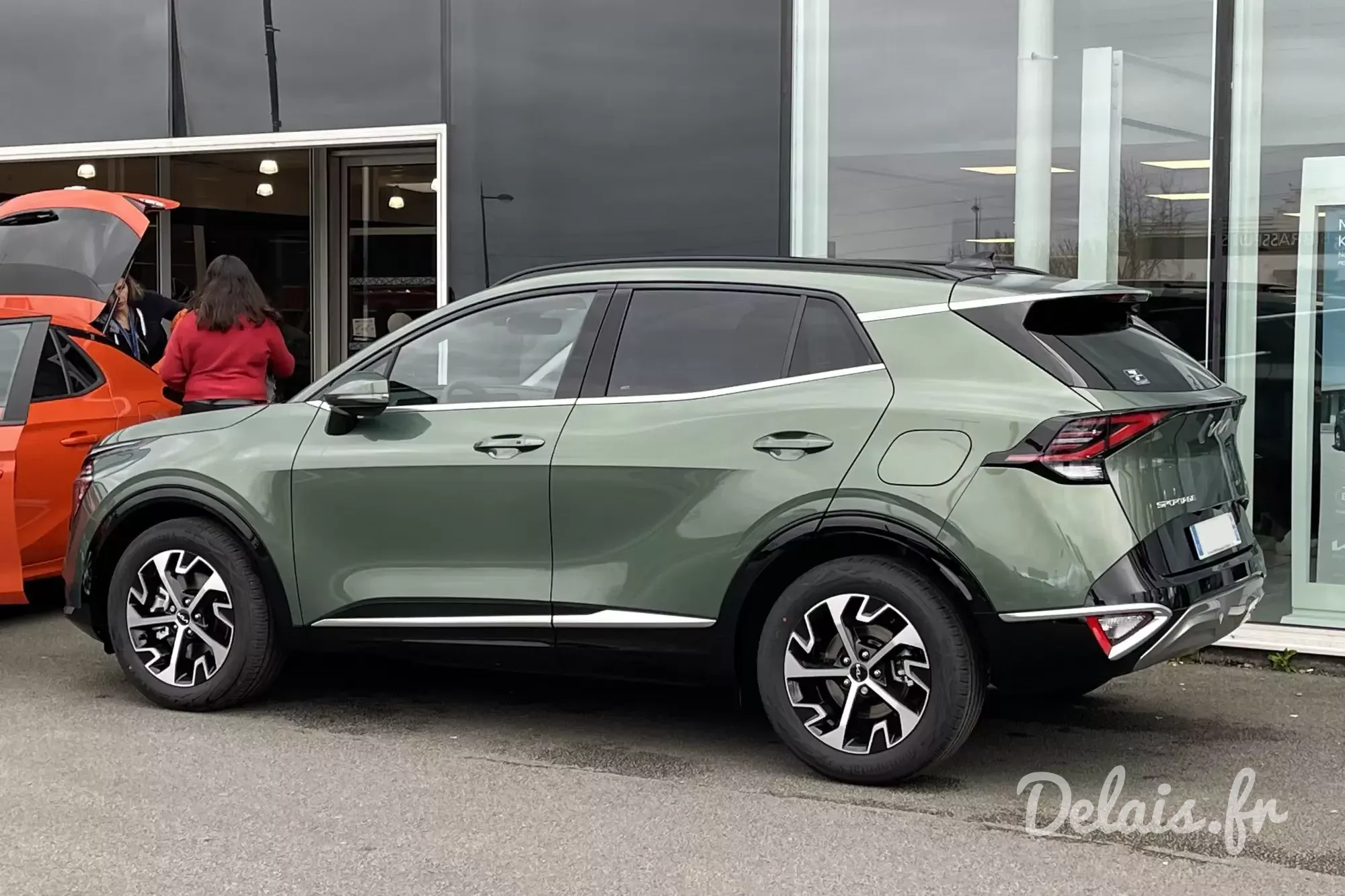 Kia Sportage Vert Bornéo Design