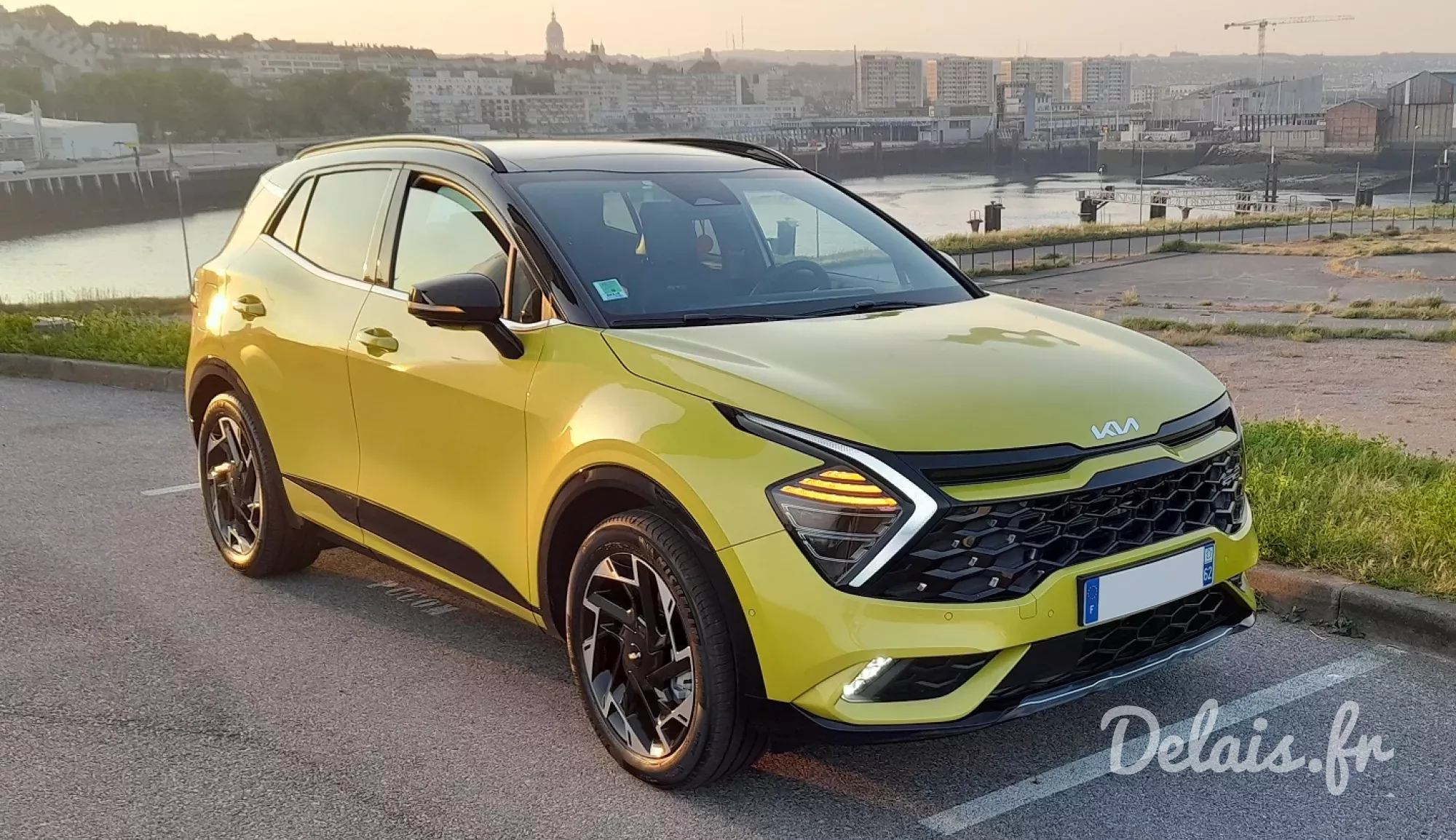 Kia Sportage Jaune Cédrat GT Line Premium