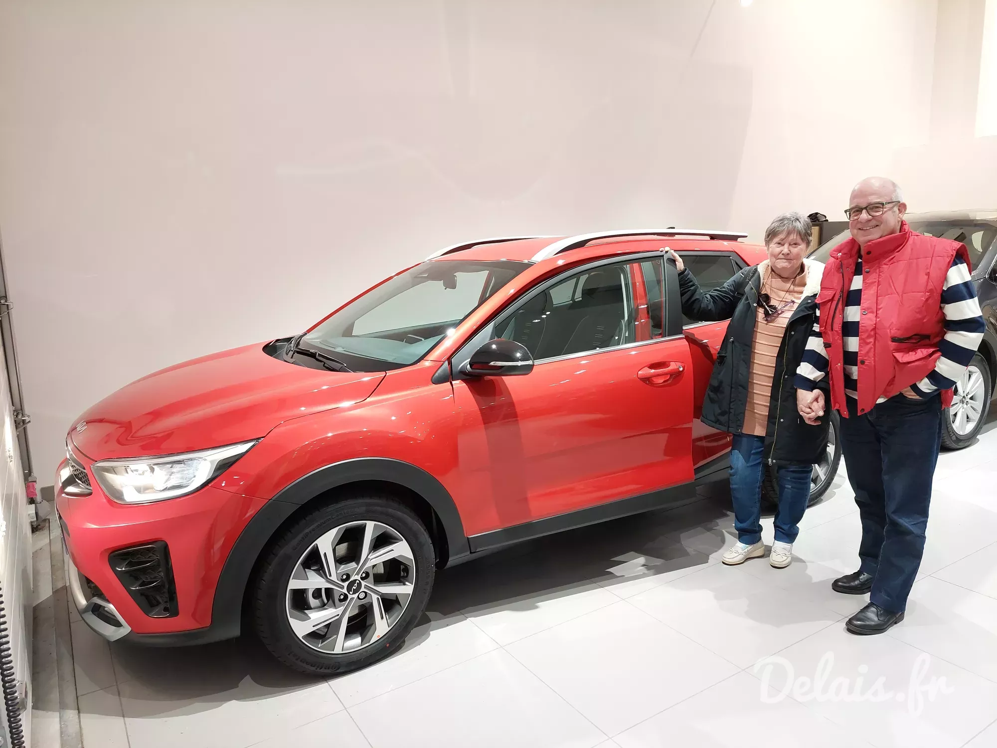 Kia Stonic Rouge Grenadine GT-line