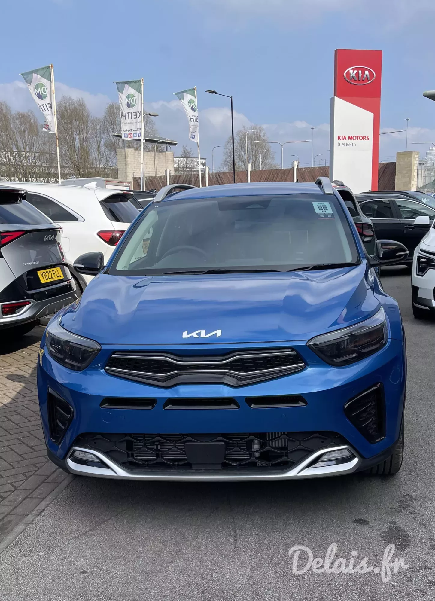Kia Stonic Bleu Azur GT-line Premium