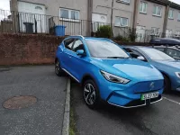 MG ZS EV Como Blue Comfort de pbeatts