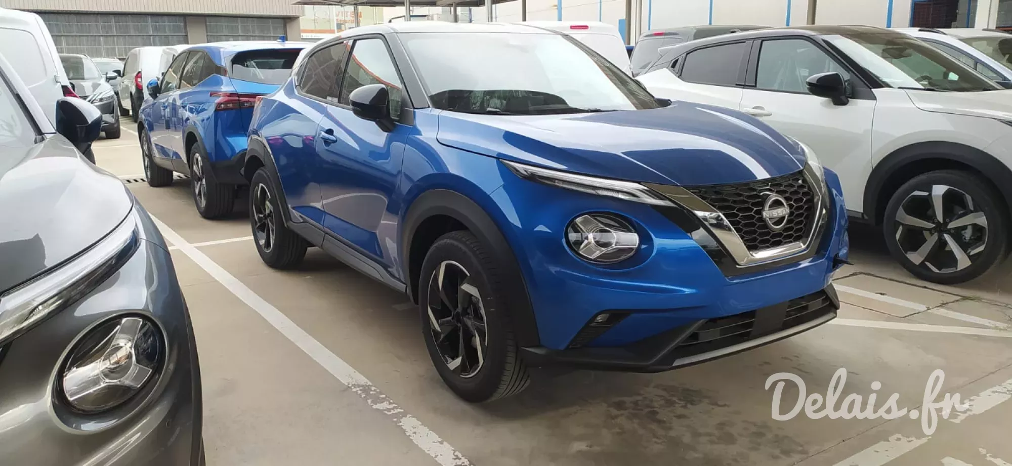 Nissan Juke Bleu Magnetique N-Connecta