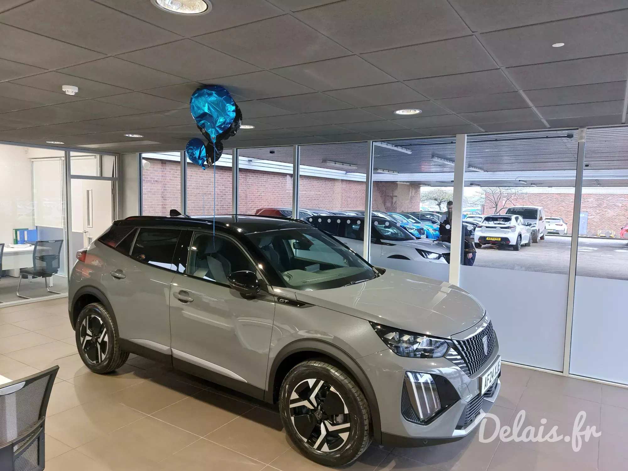 Peugeot 2008 Gris Selenium GT