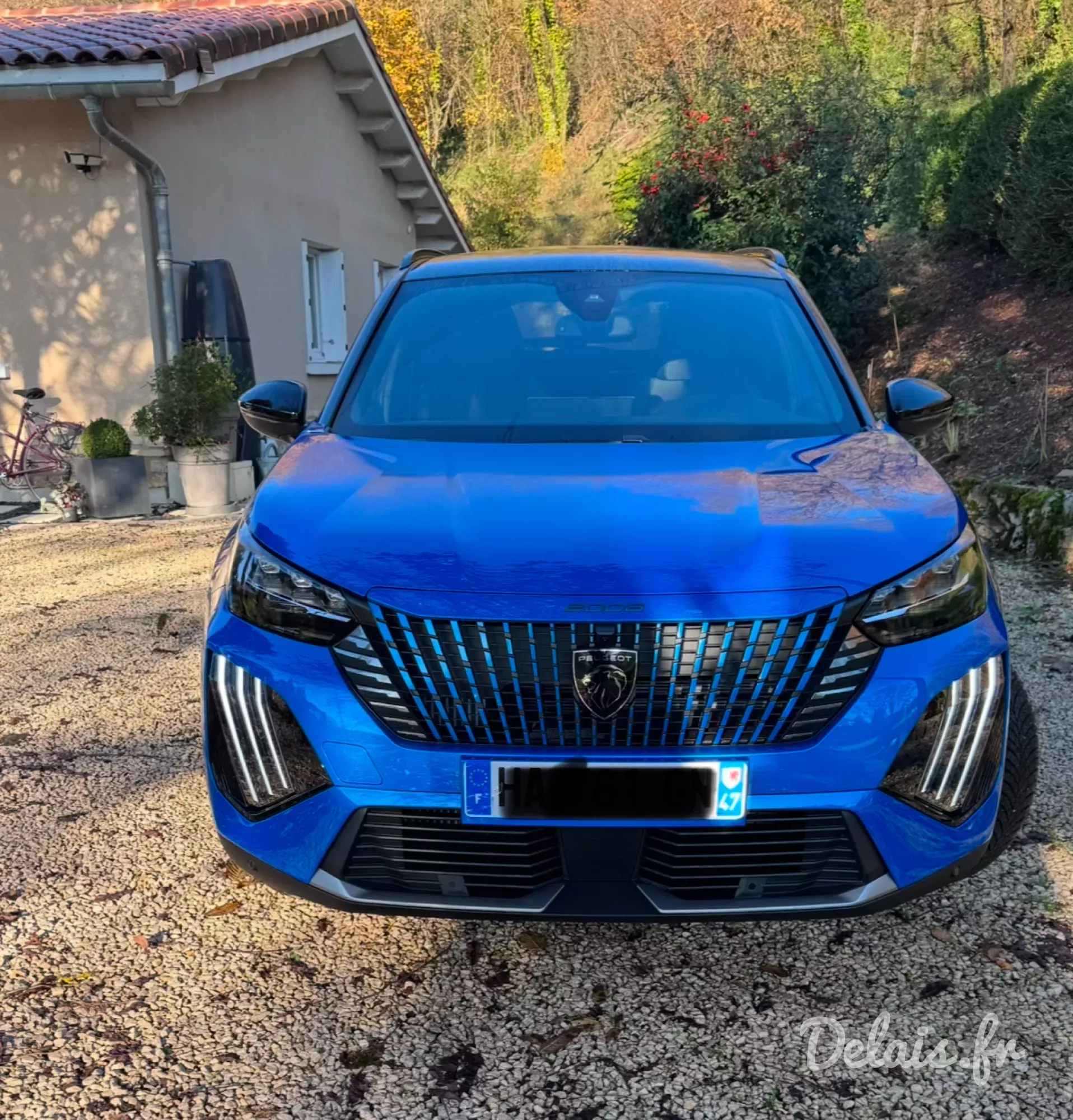 Peugeot 2008 Bleu Vertigo GT