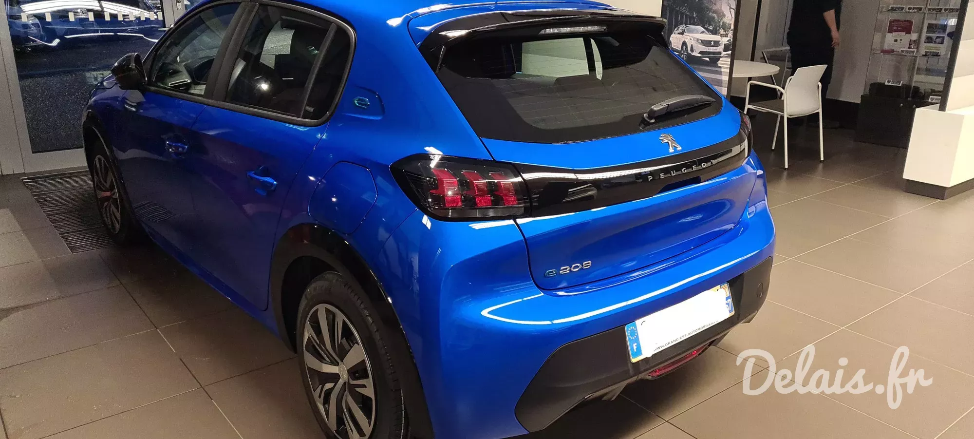 Peugeot 208 Bleu Vertigo Active