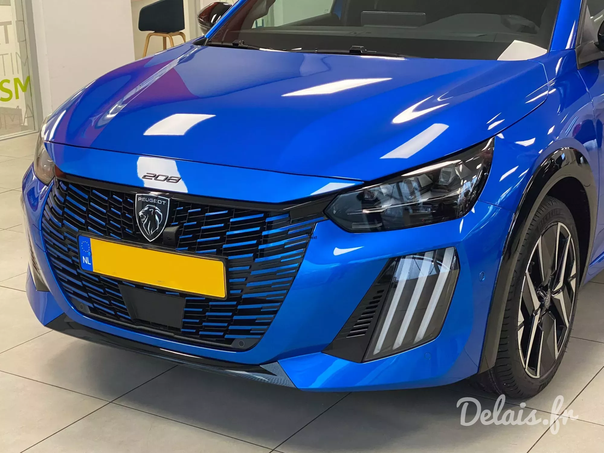Peugeot 208 Bleu Vertigo GT