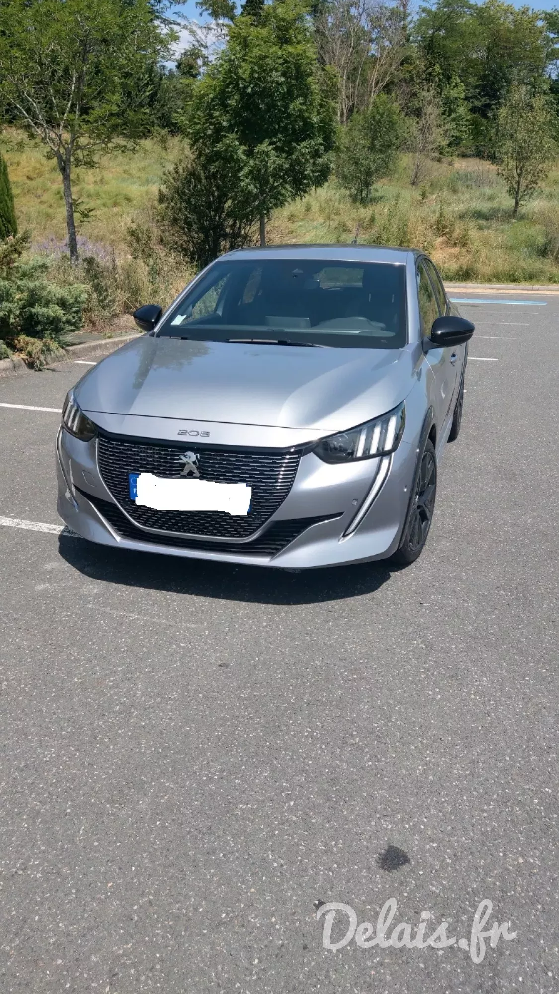 Peugeot 208 Gris Artense GT
