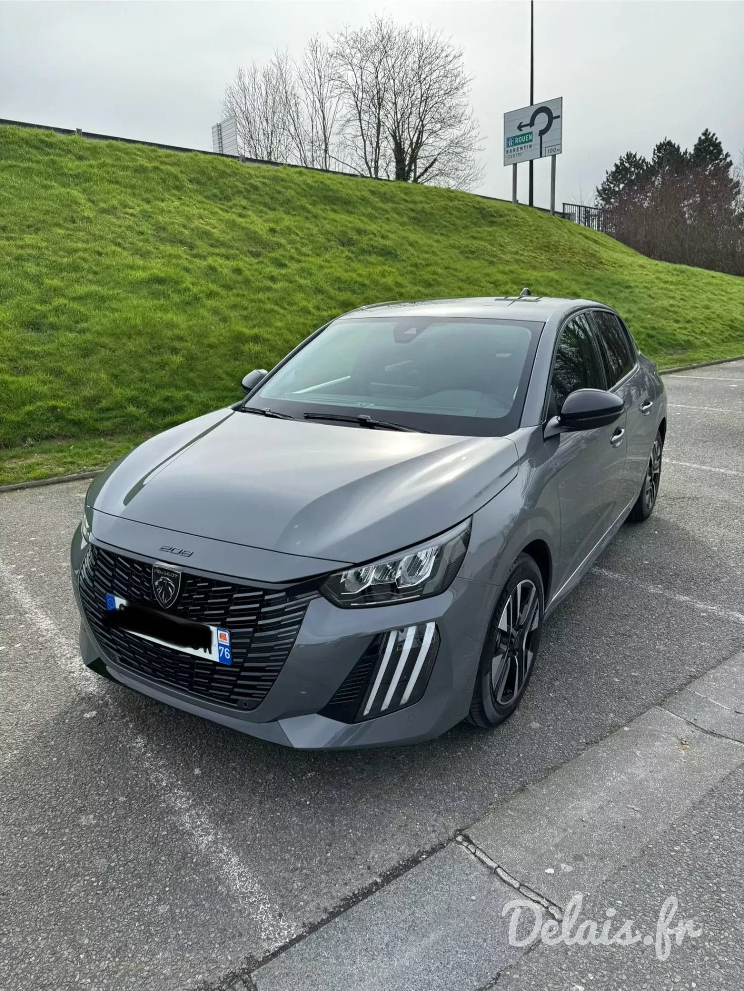 Peugeot 208 Gris Selenium Allure