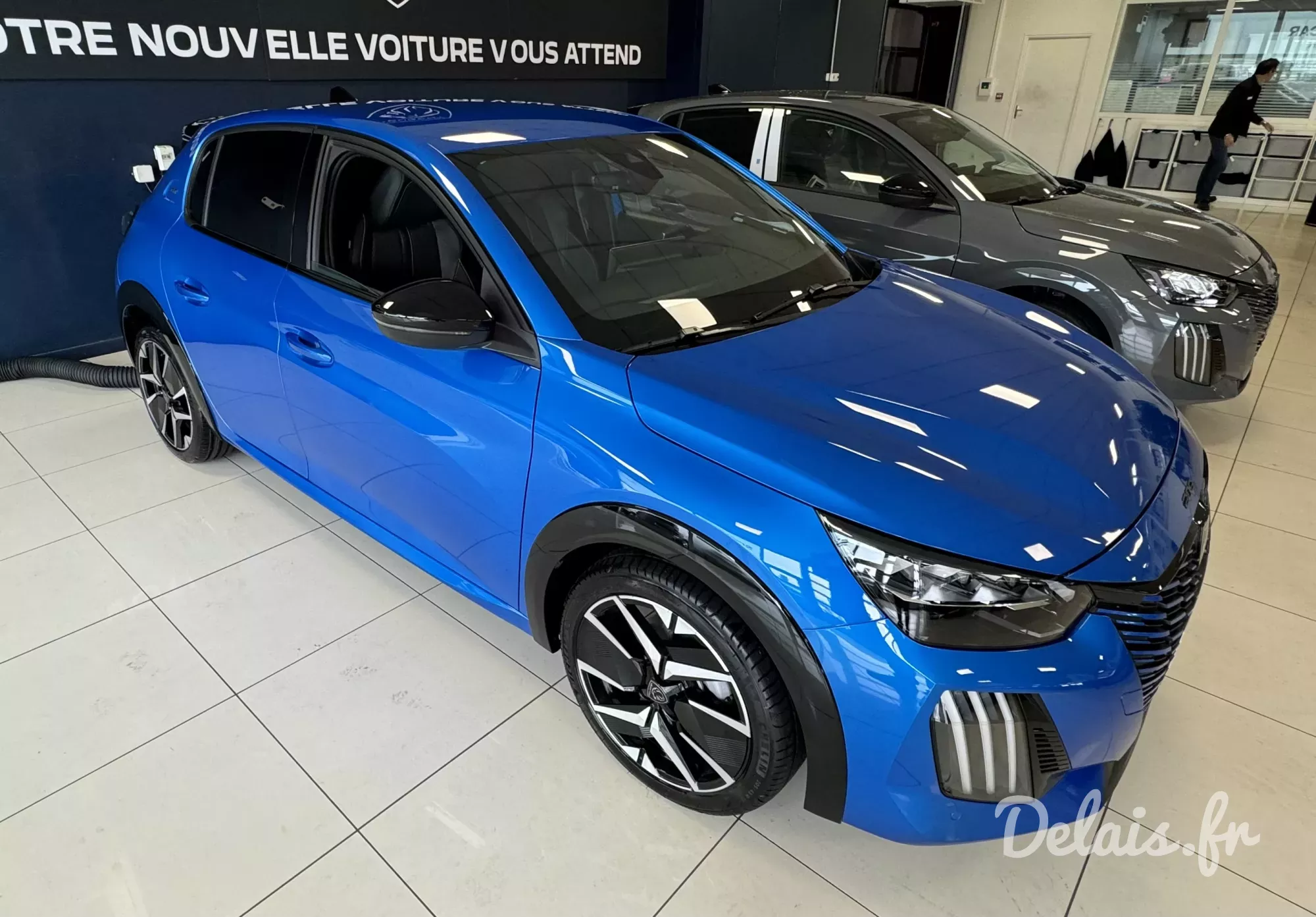 Peugeot 208 Bleu Vertigo GT