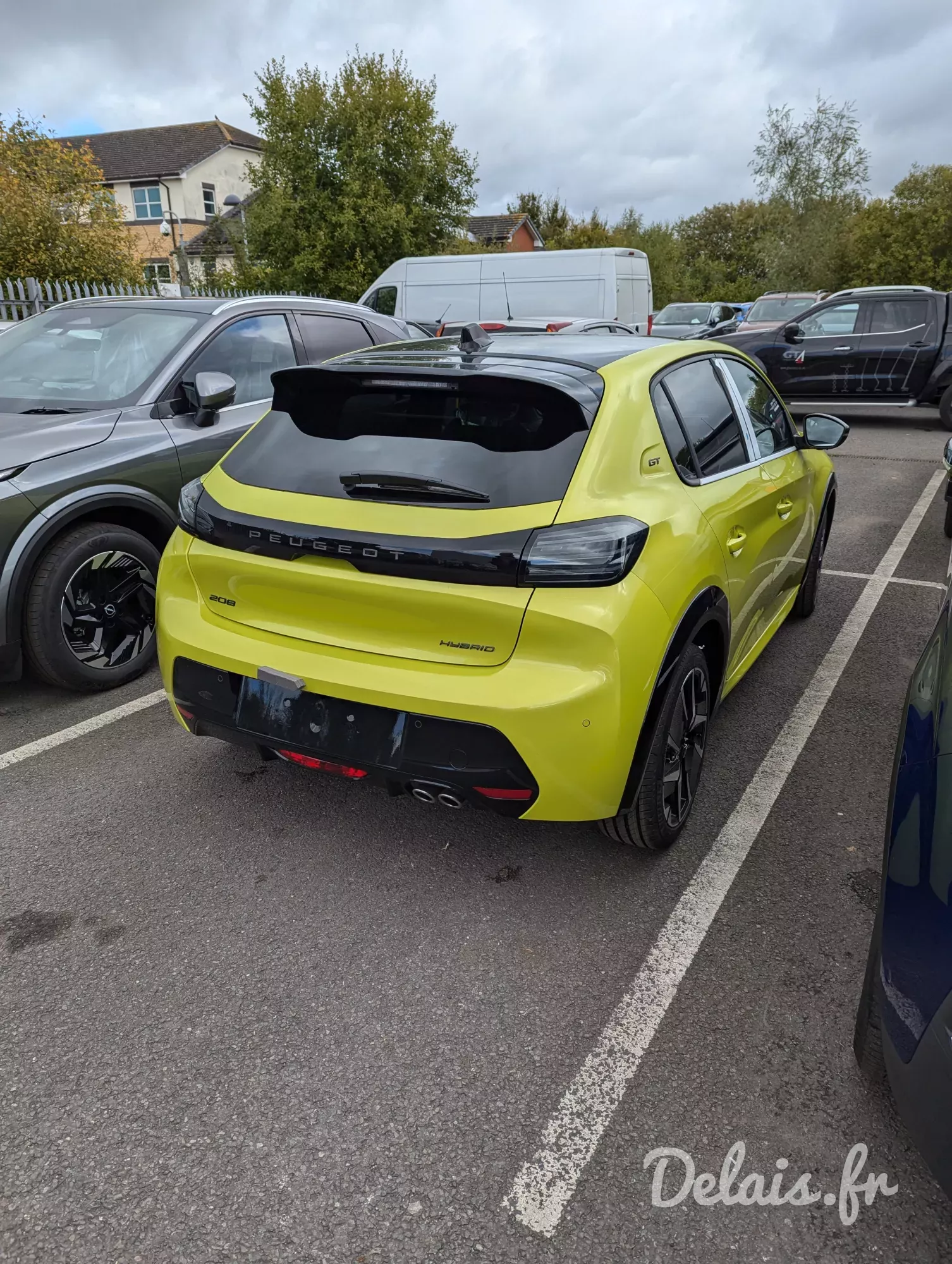Peugeot 208 Jaune Agueda GT
