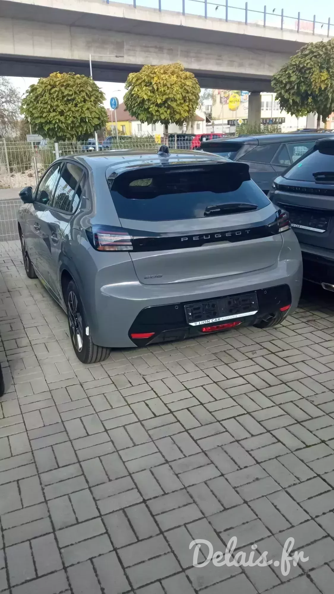 Peugeot 208 Gris Selenium Allure Pack