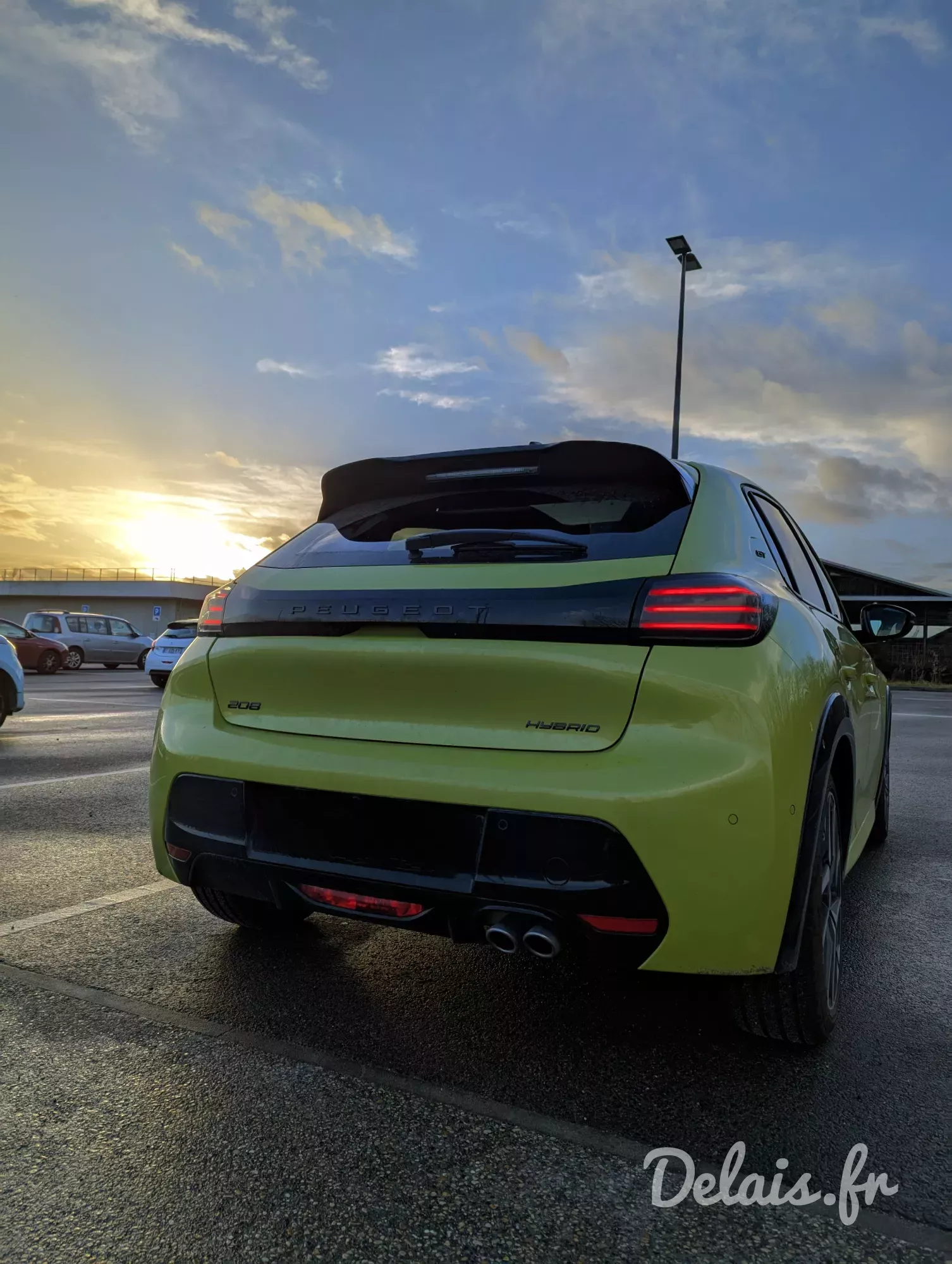 Peugeot 208 Jaune Agueda GT