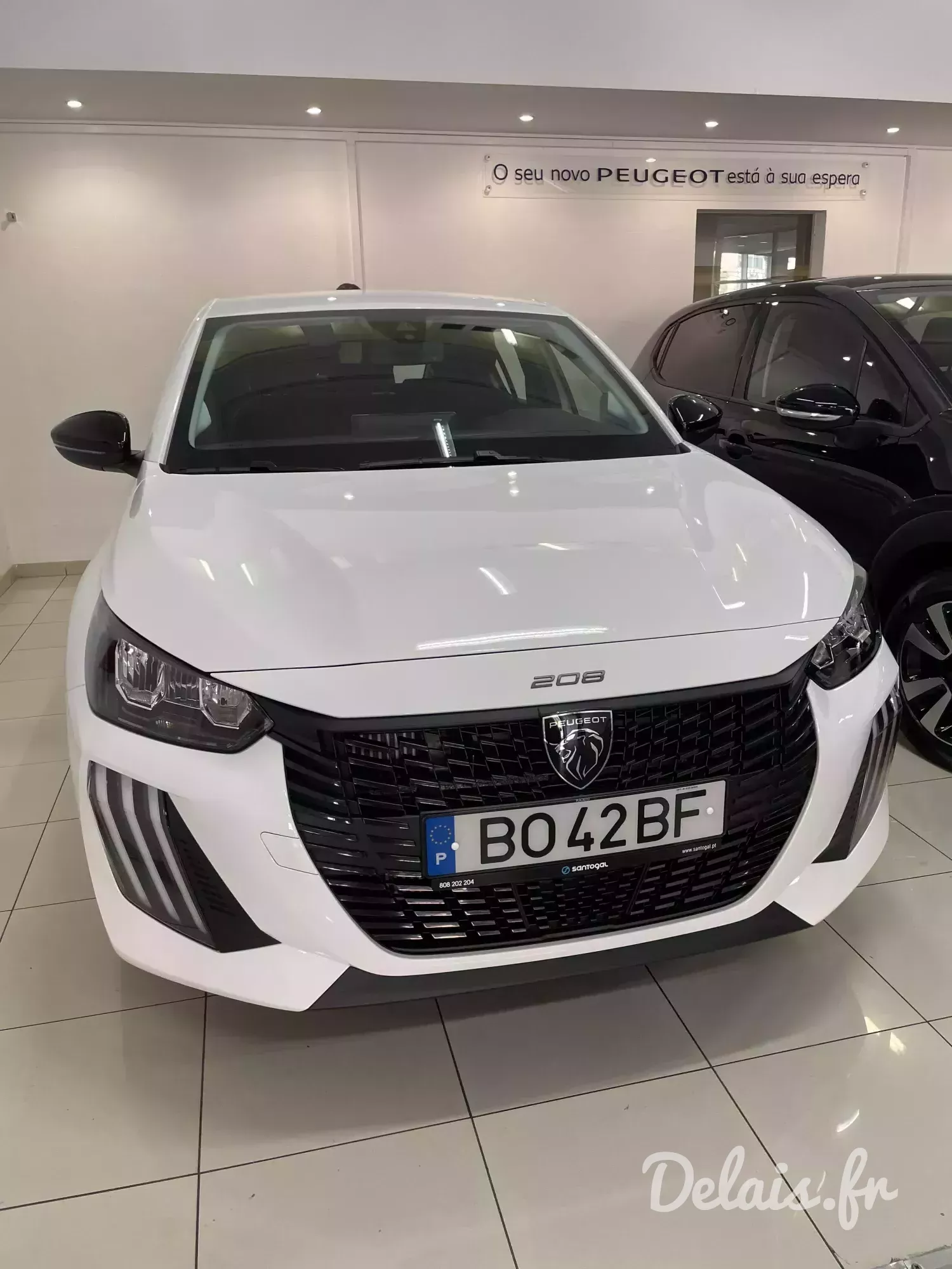 Peugeot 208 Blanc Banquise Active
