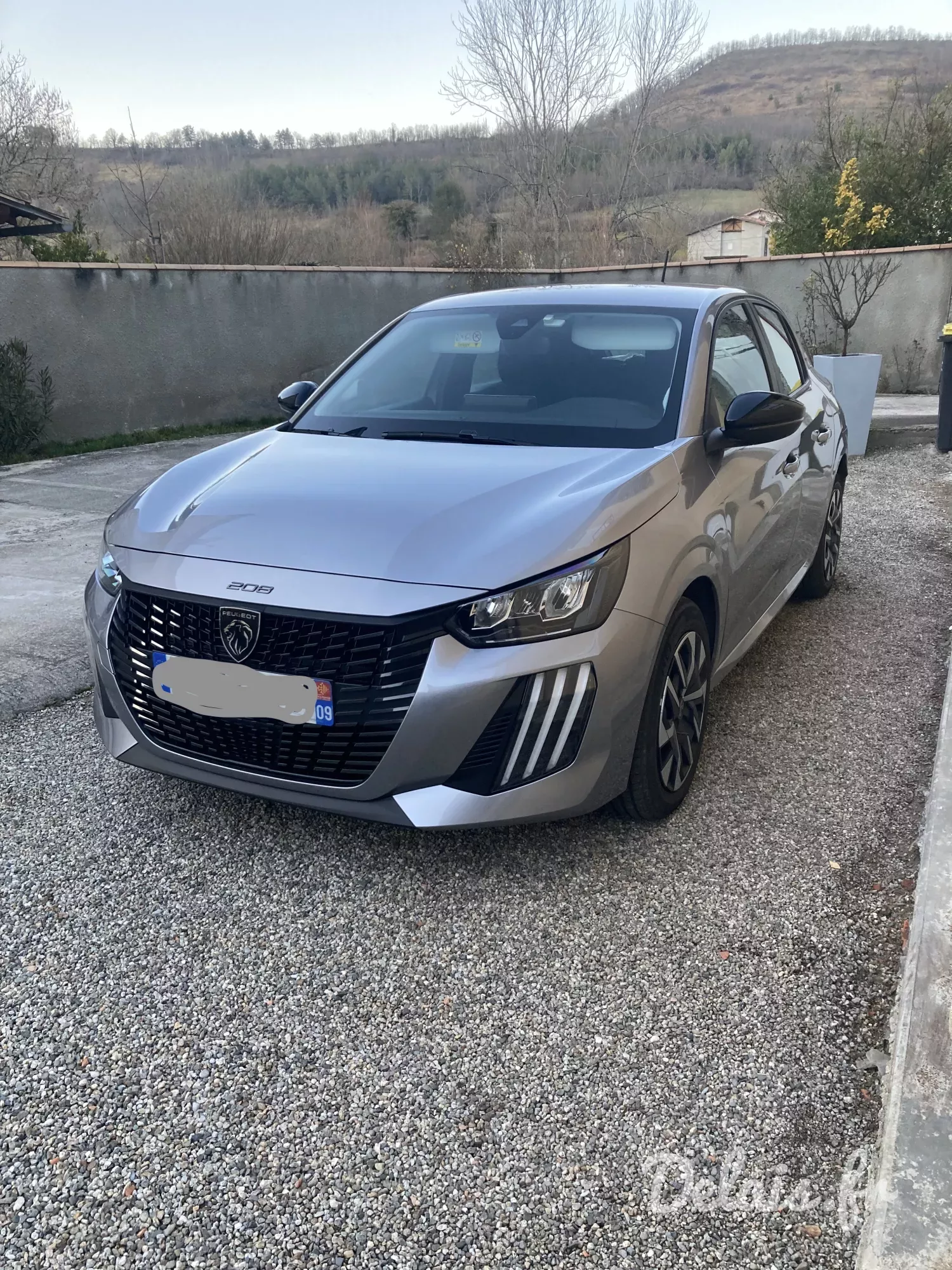 Peugeot 208 Gris Artense Style