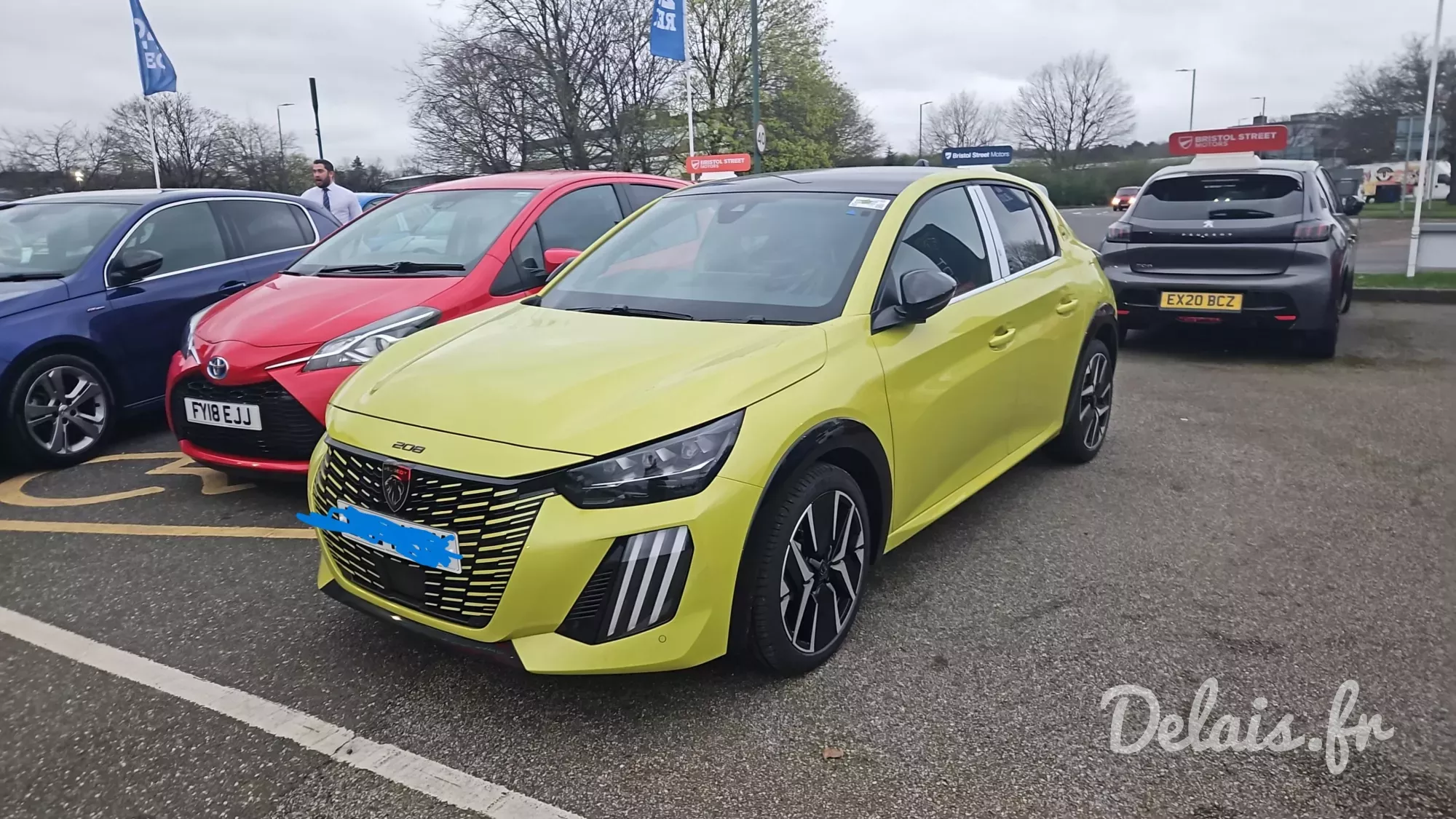 Peugeot 208 Jaune Agueda GT