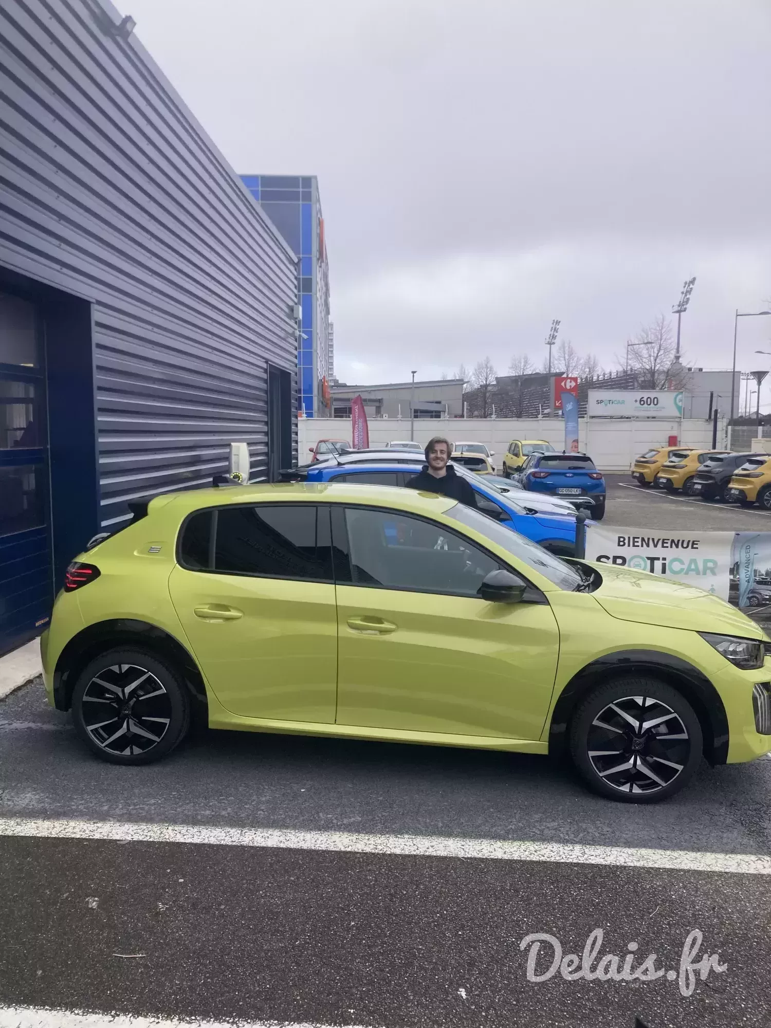 Peugeot 208 Jaune Agueda GT
