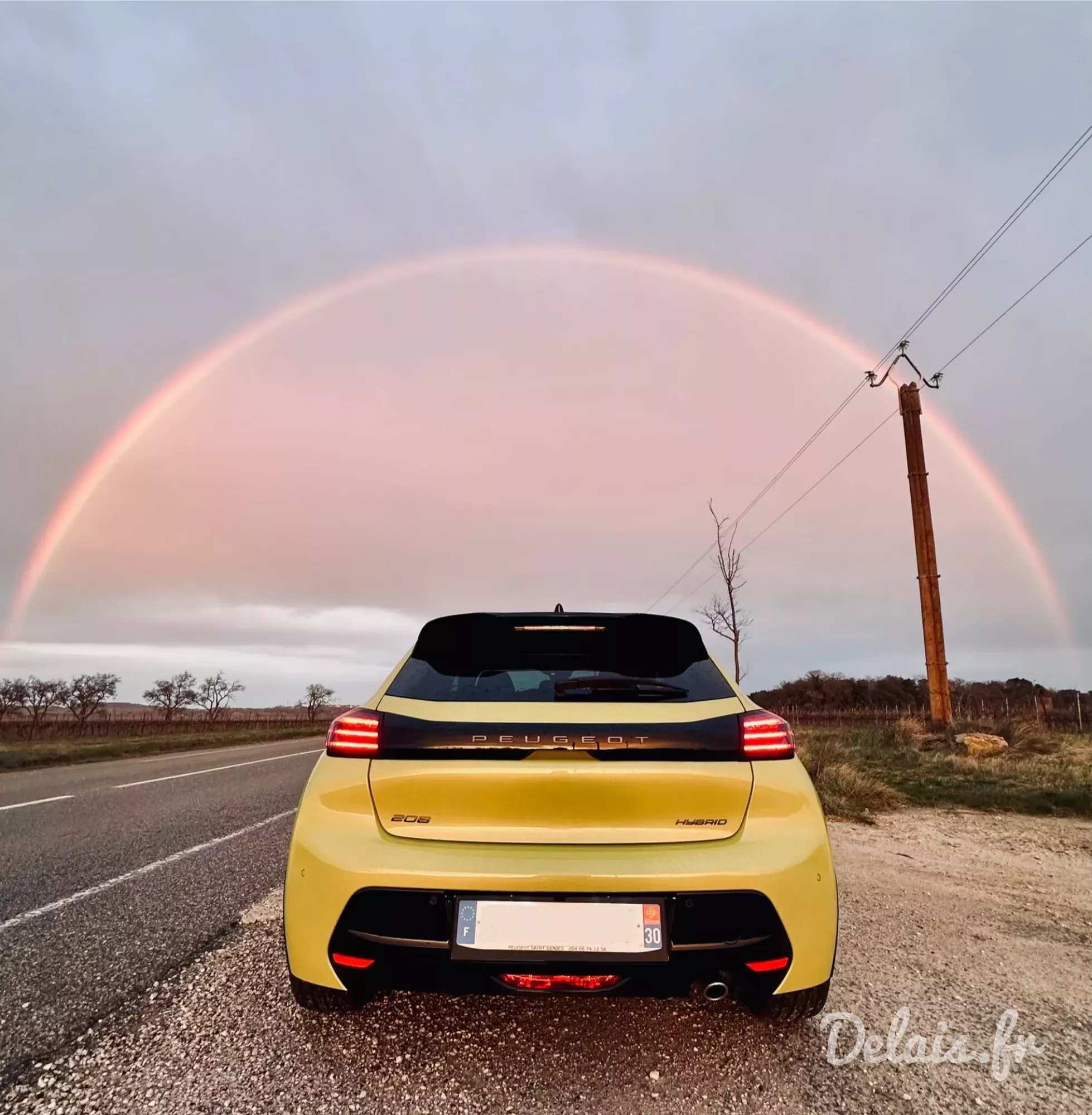 Peugeot 208 Jaune Agueda GT