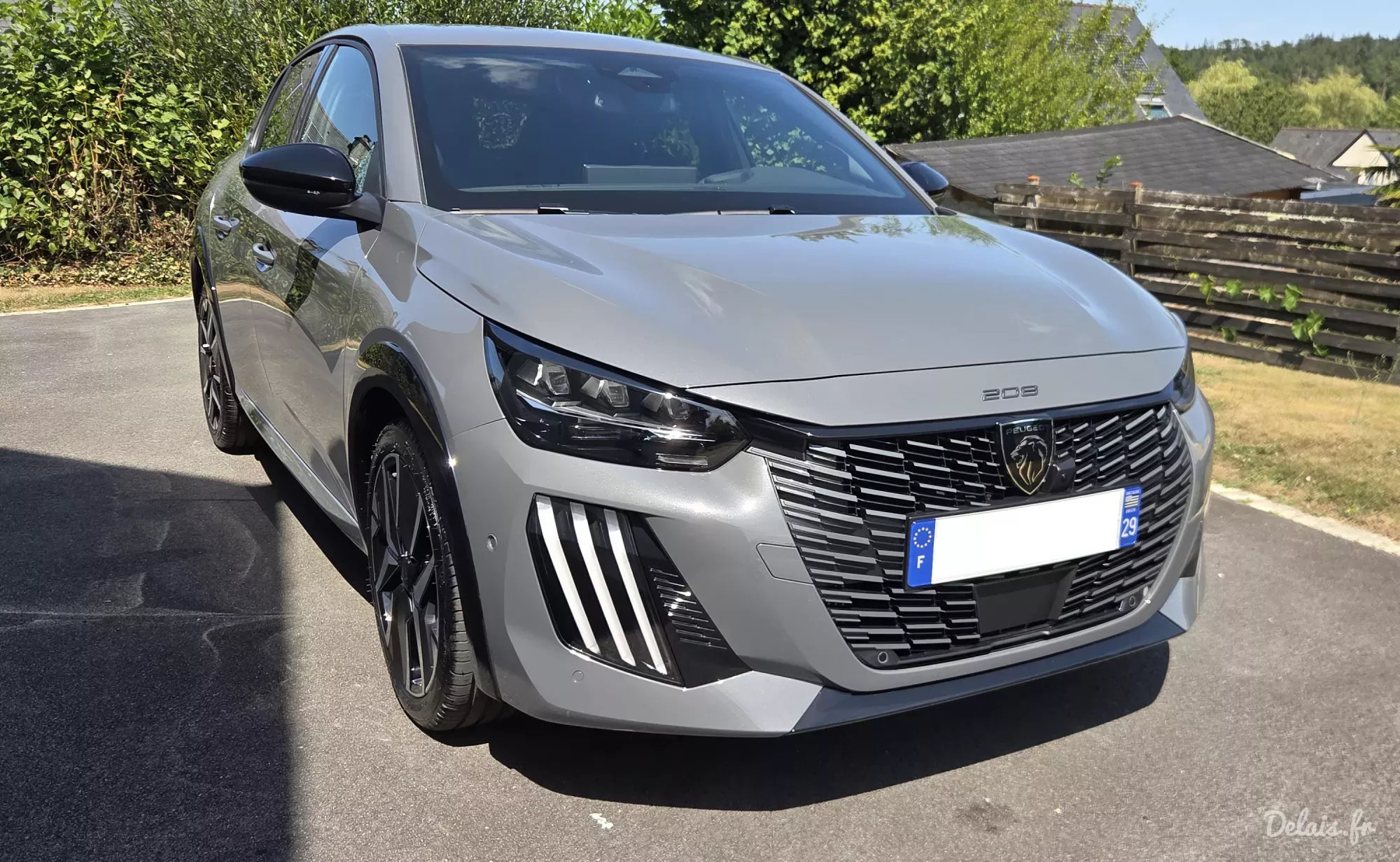 Peugeot 208 Gris Selenium GT