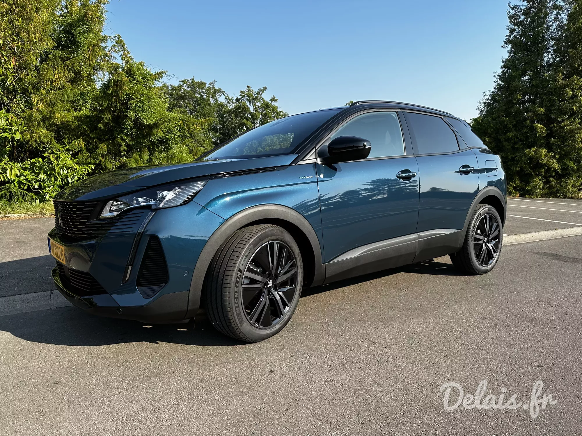 Peugeot 3008 Bleu Célèbes GT