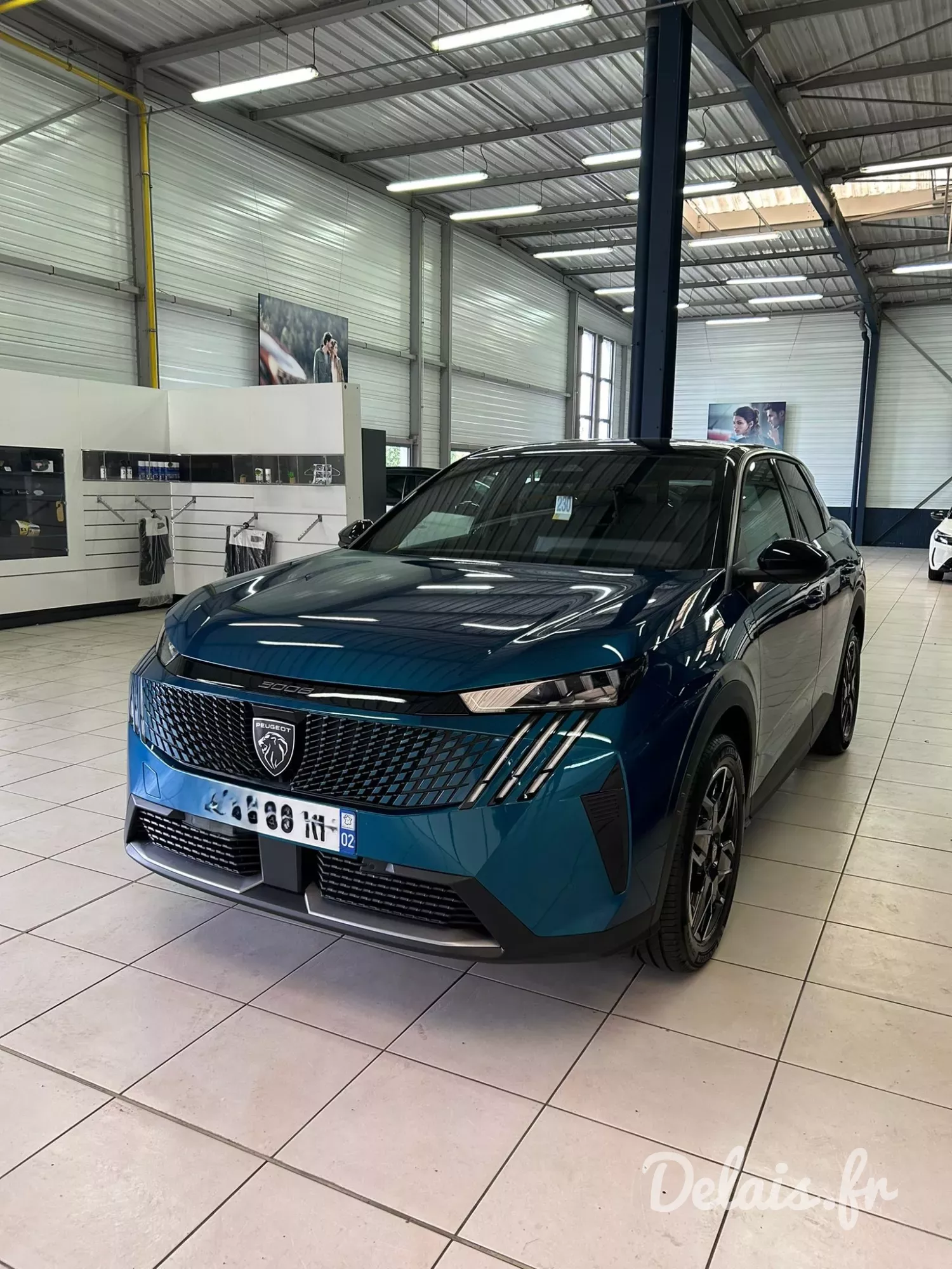 Peugeot 3008 Bleu Obsession GT