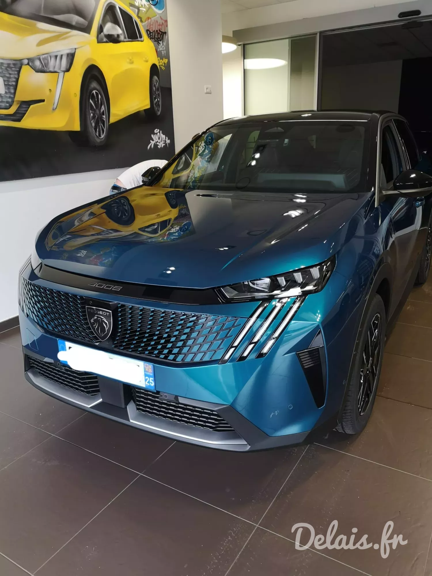 Peugeot 3008 Bleu Obsession GT