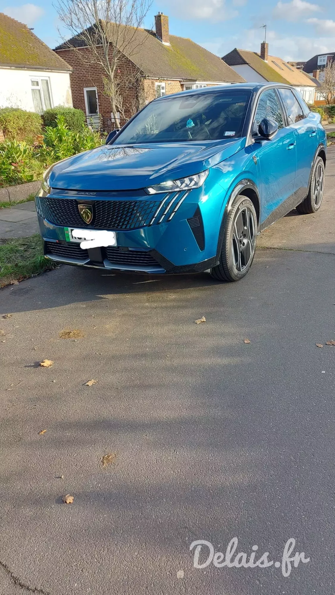 Peugeot 3008 Bleu Obsession GT