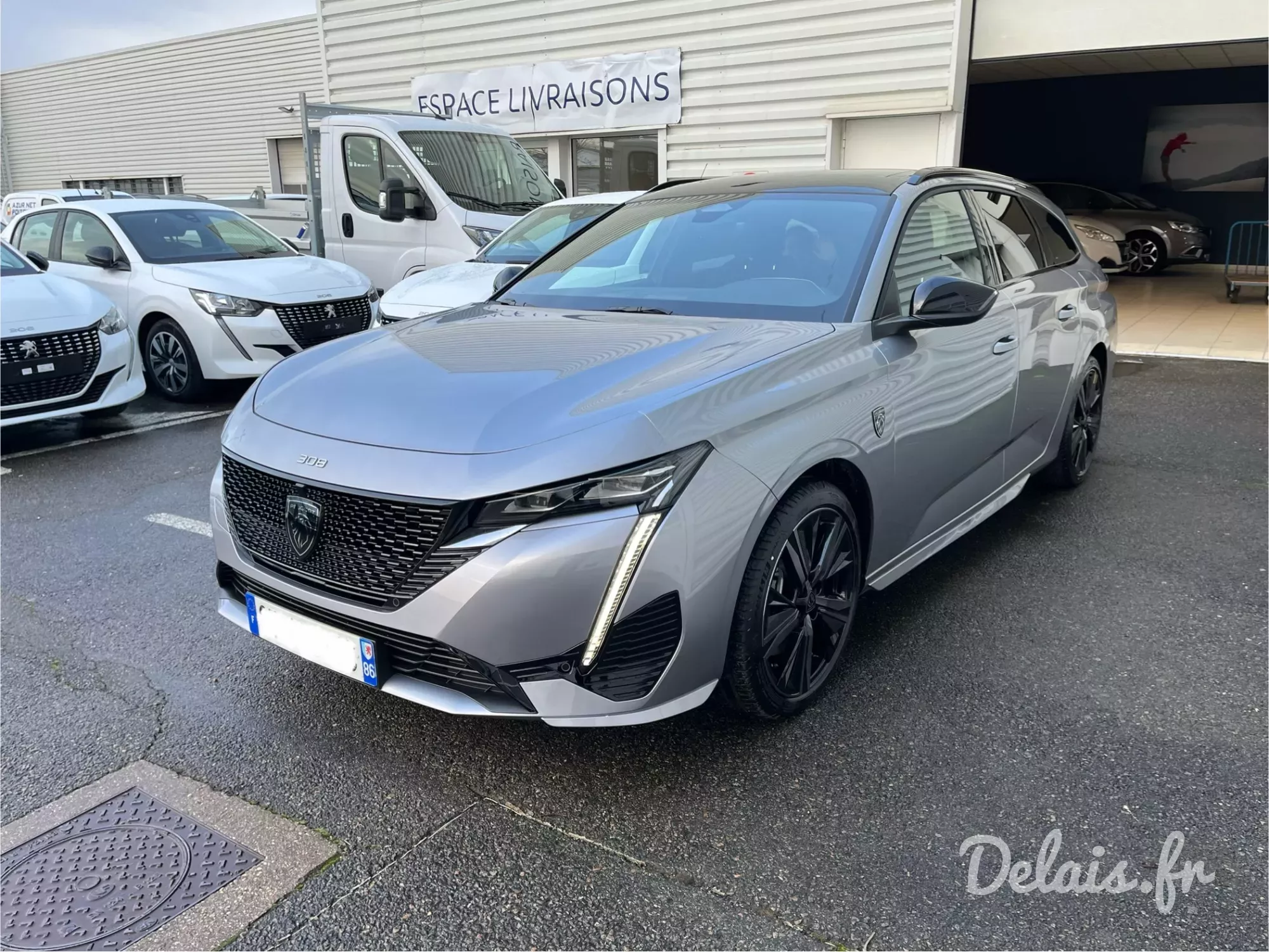 Peugeot 308 SW Gris Artense GT