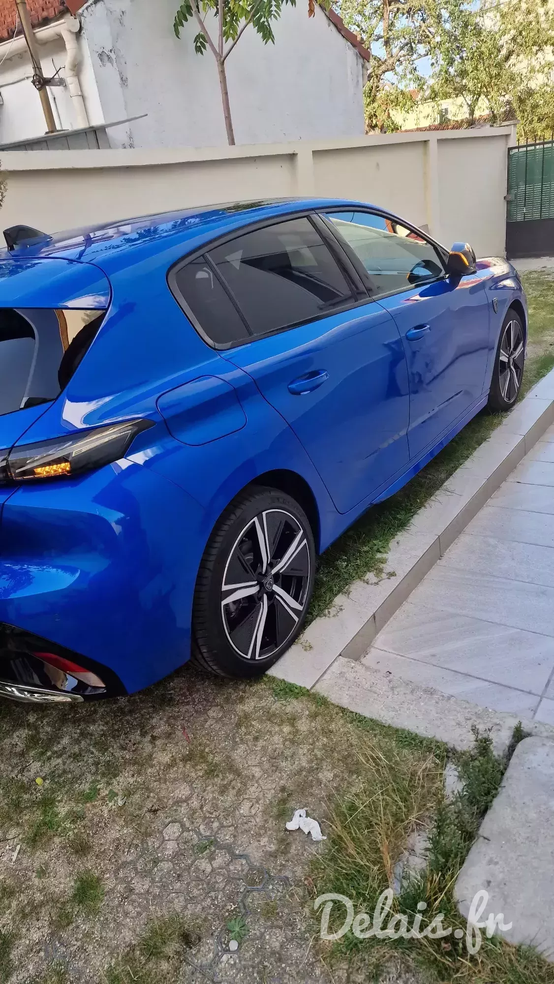 Peugeot 308 Bleu Vertigo GT